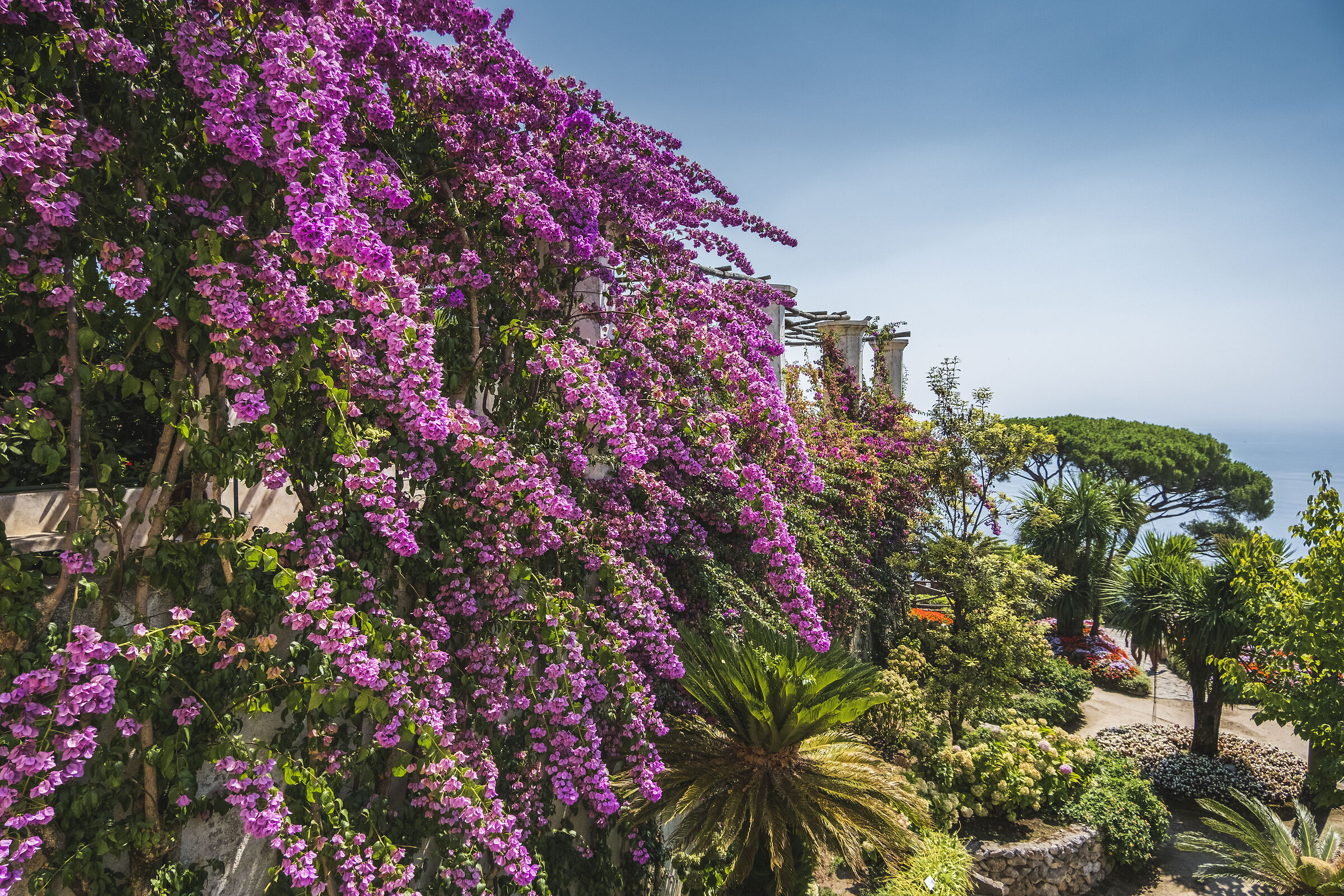 From a terrace in Ravello