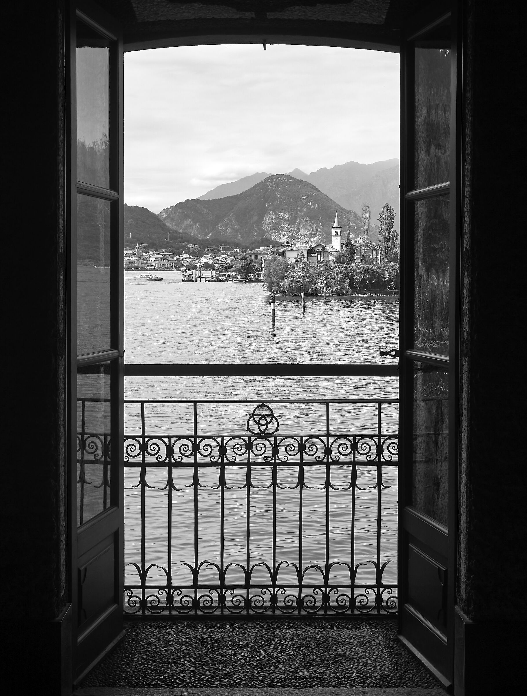Window on Lake Maggiore