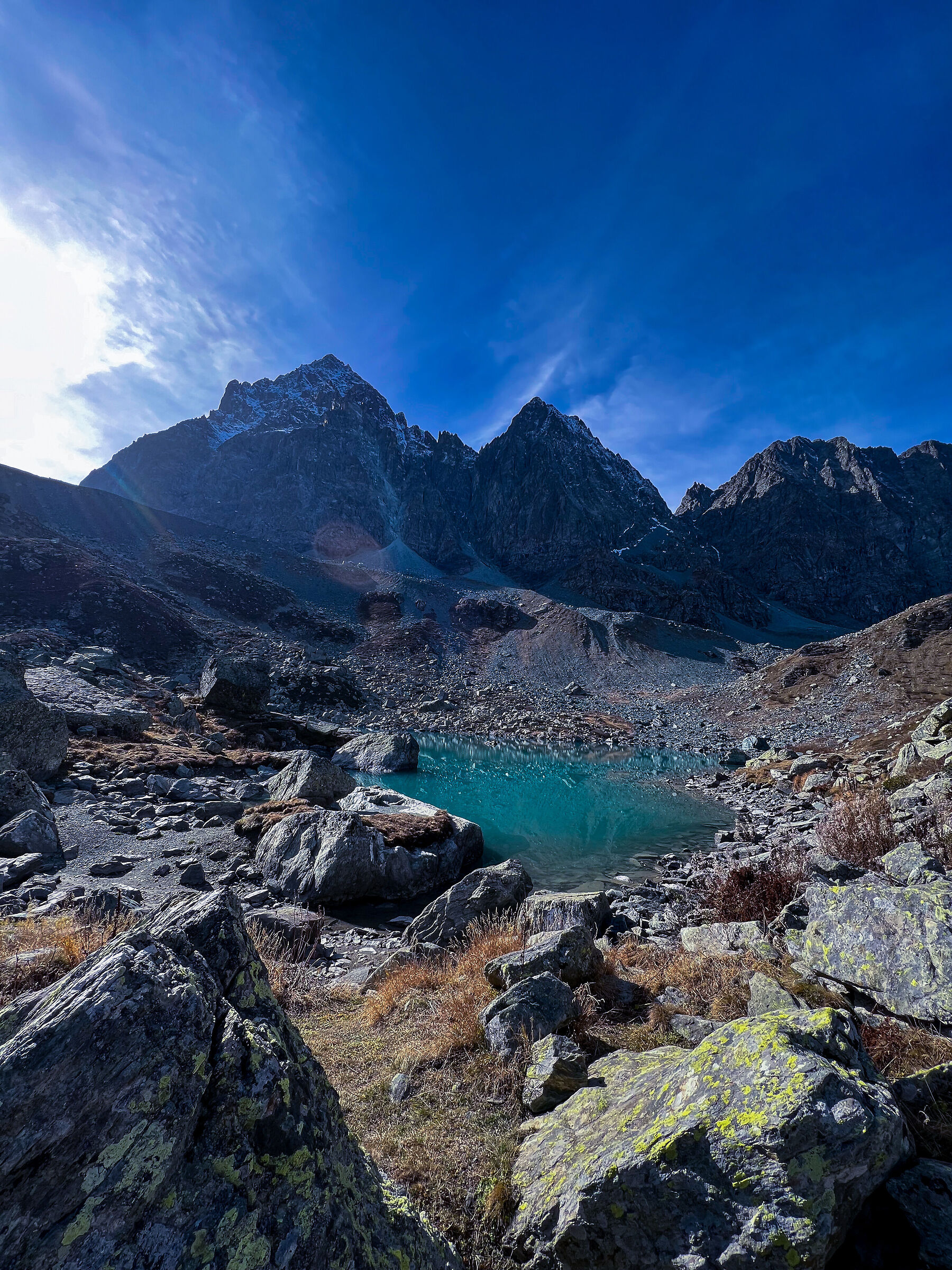 Monviso e lago chiaretto