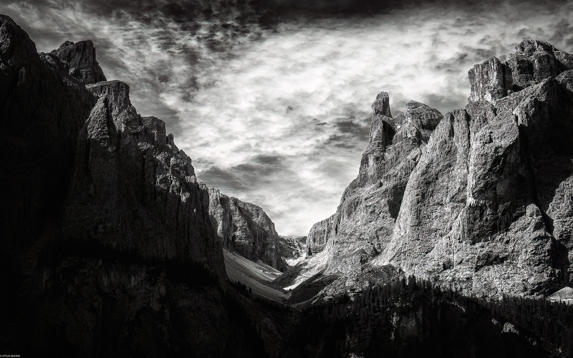 Dolomites Sella group