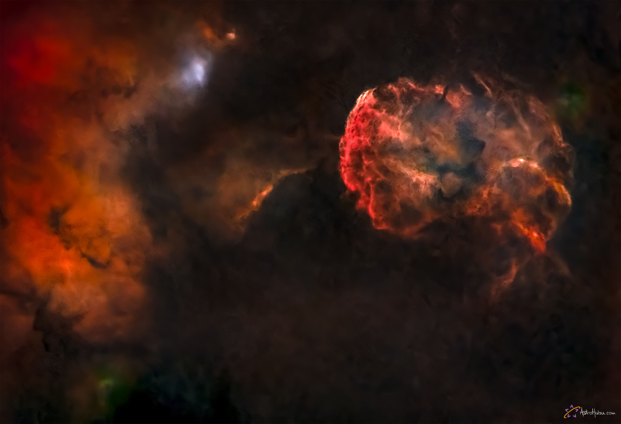 ic443 Jellyfish nebula