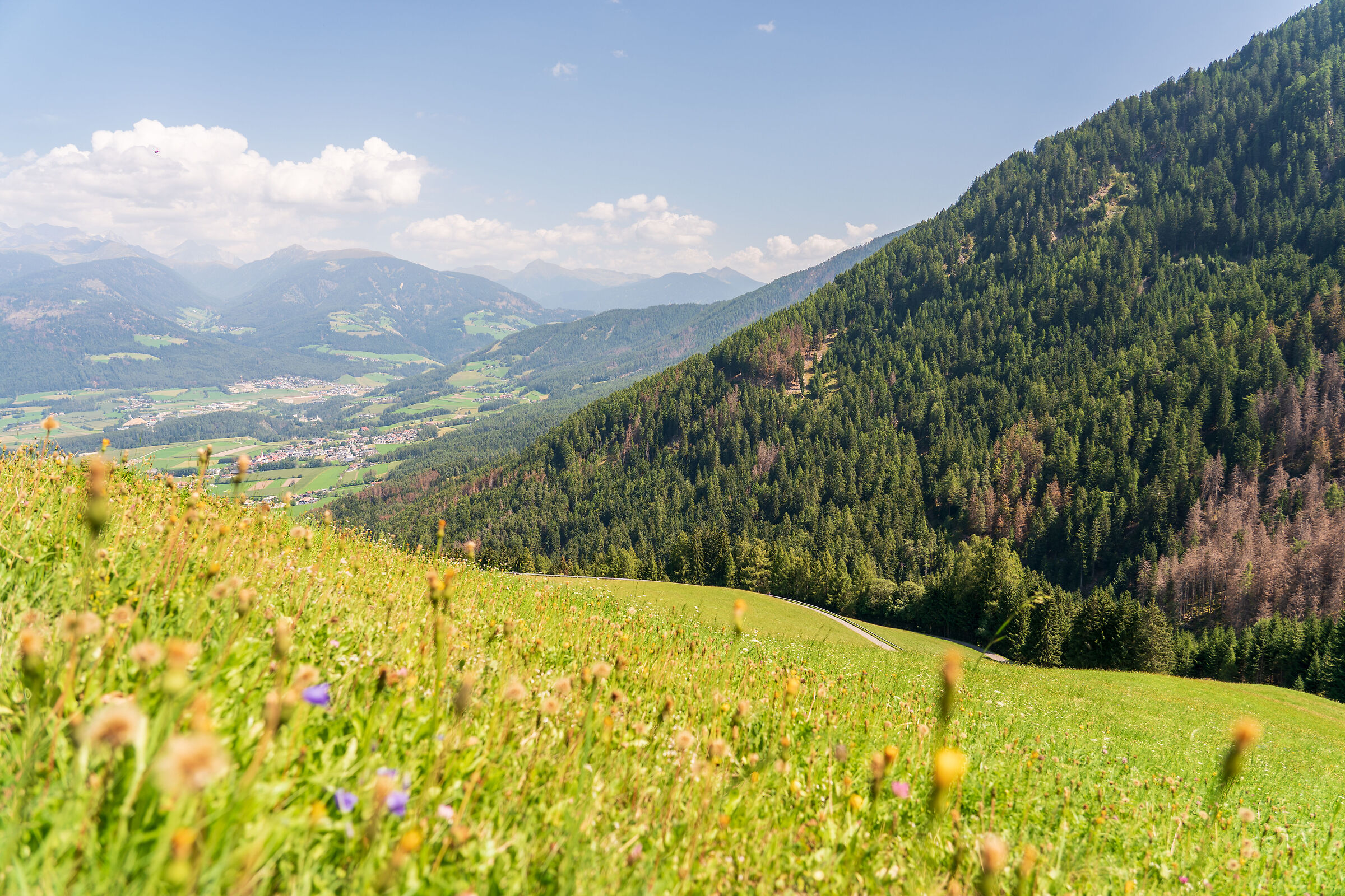 Passeggiata sul Kronplatz