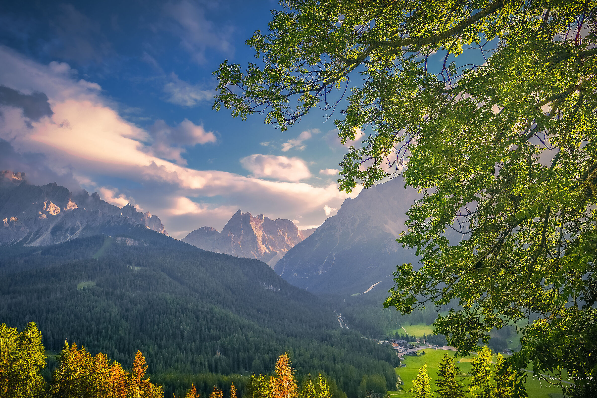 Tramonto sulle Dolomiti