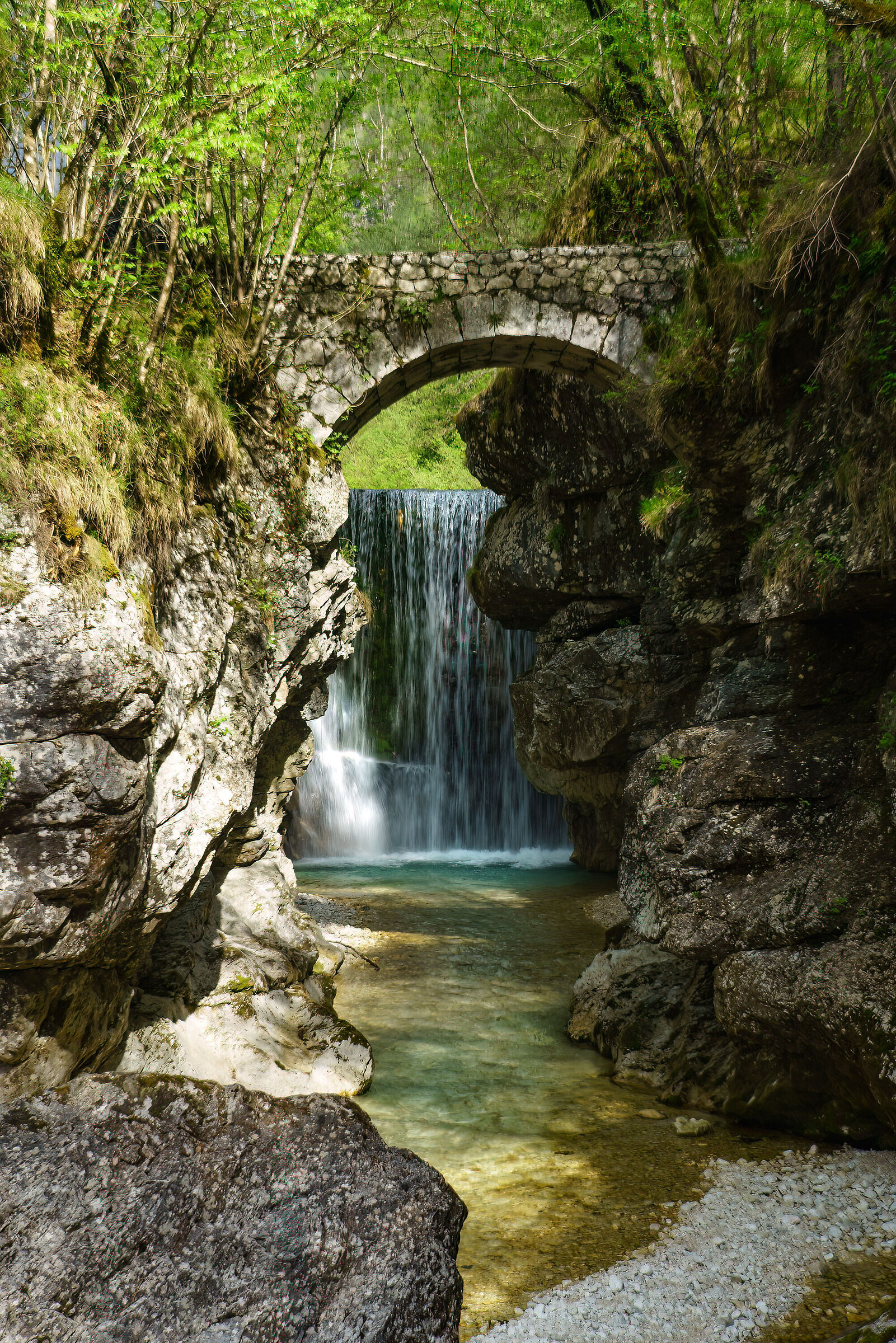 Cascata Repepeit val Raccolana
