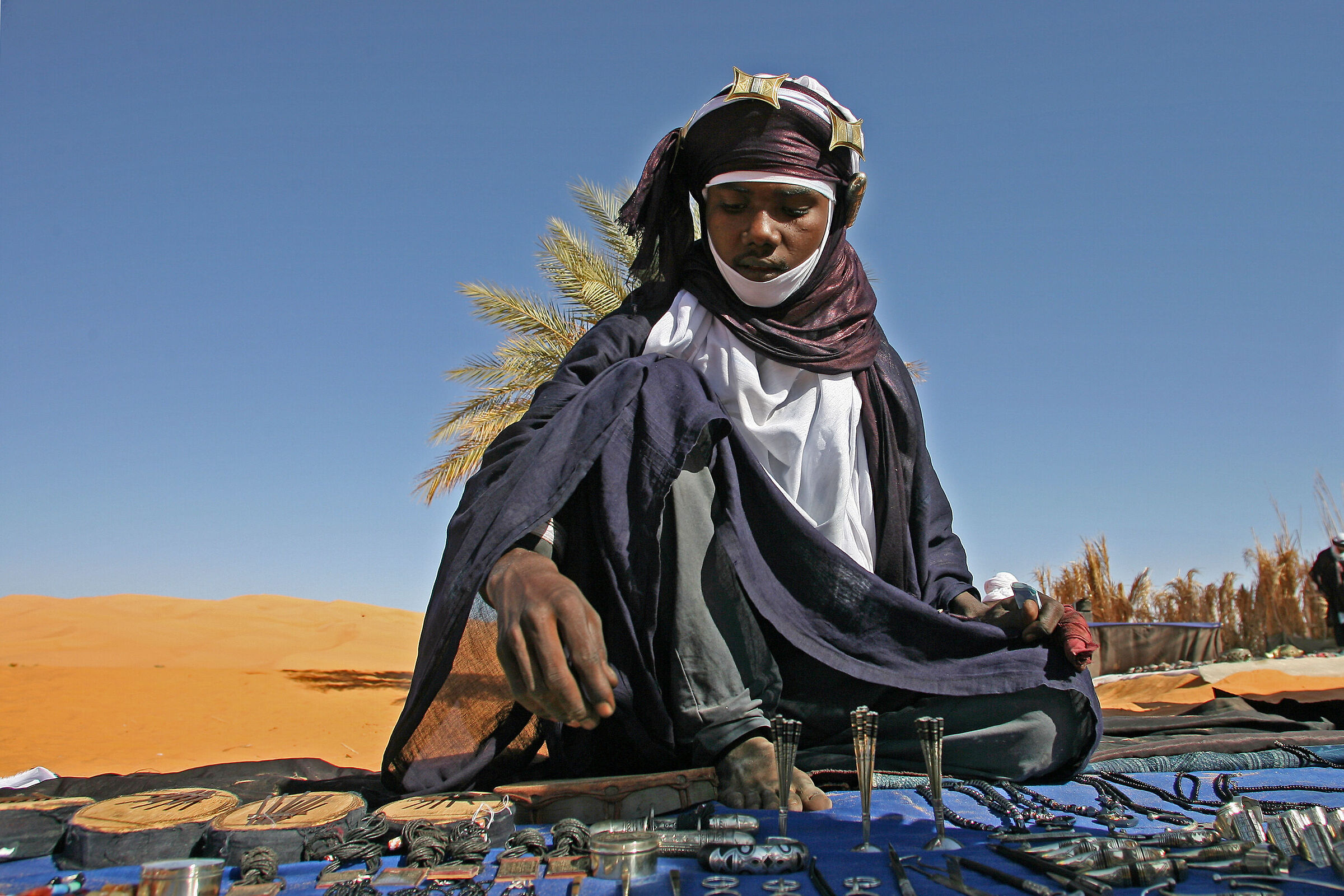 Venditore di souvenir - Libia