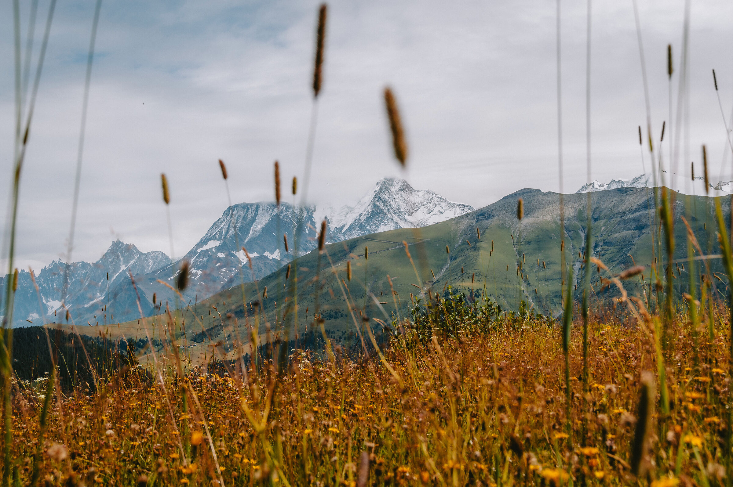 Au-dessus de Megève