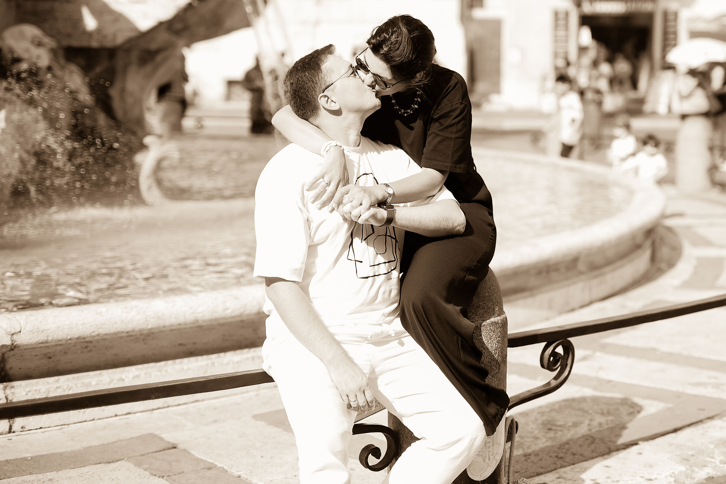 An unforgettable kiss