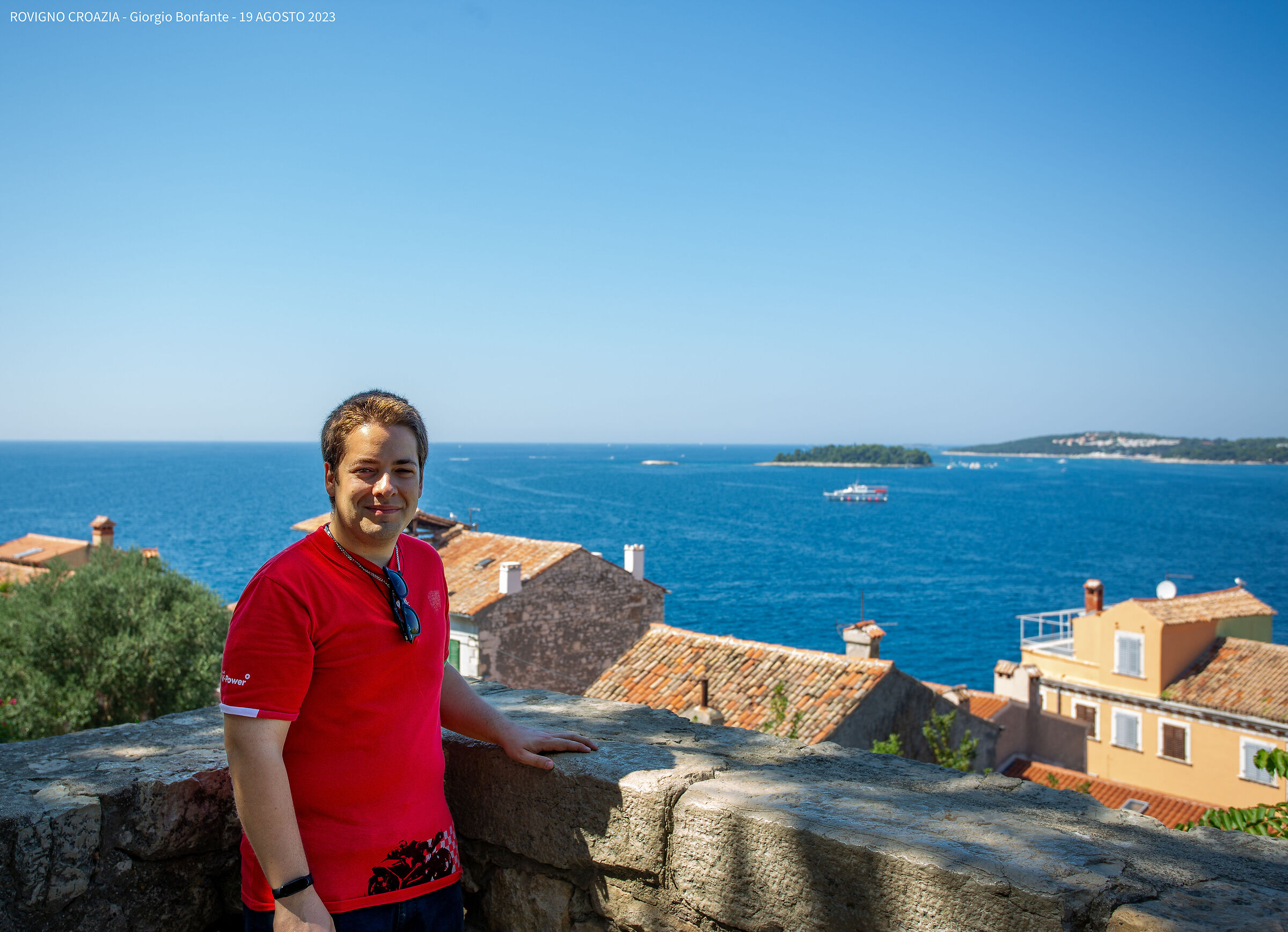 rovigno croazia - 19 agosto 2023