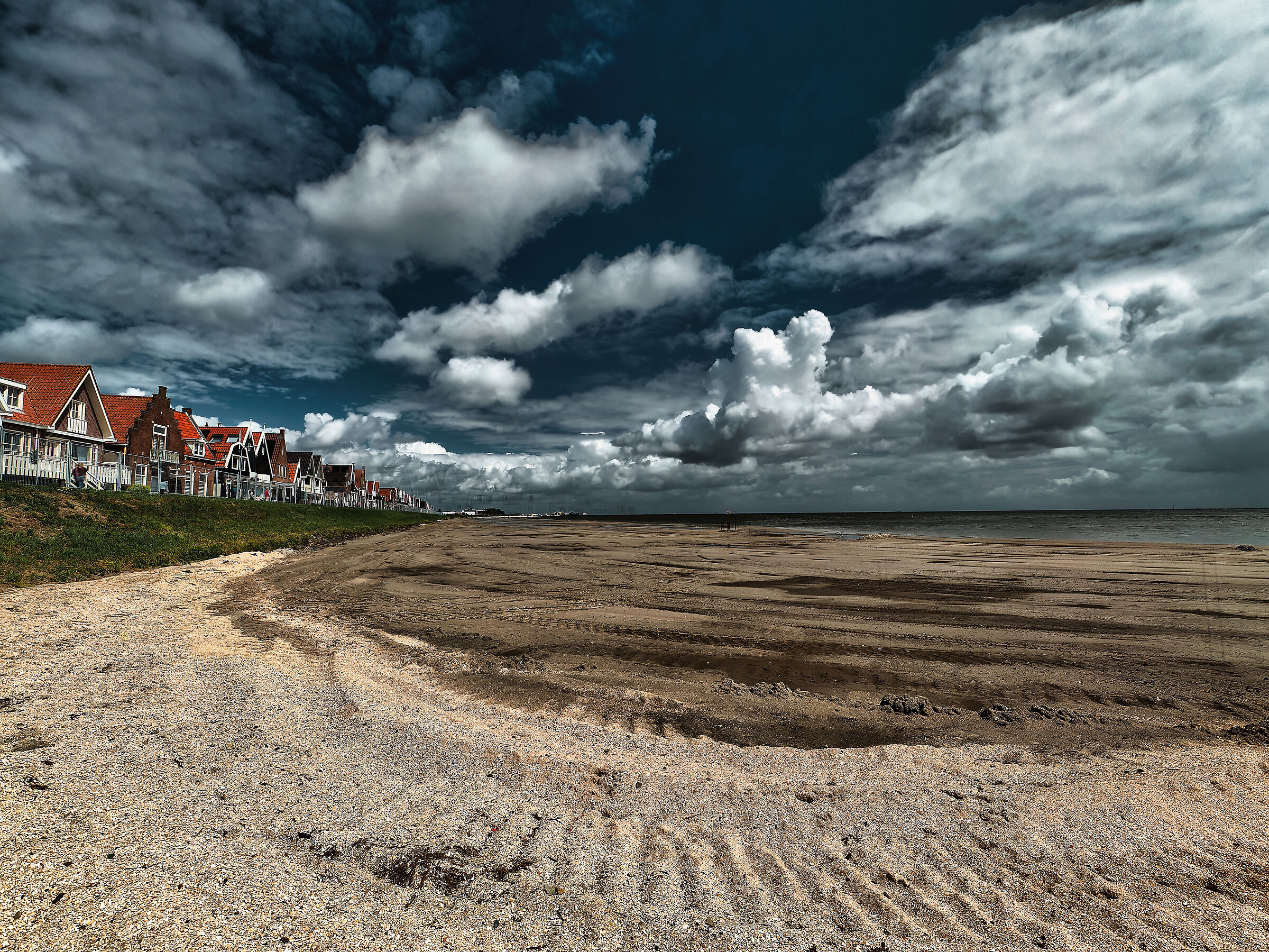 Deserted because full of quicksand...
