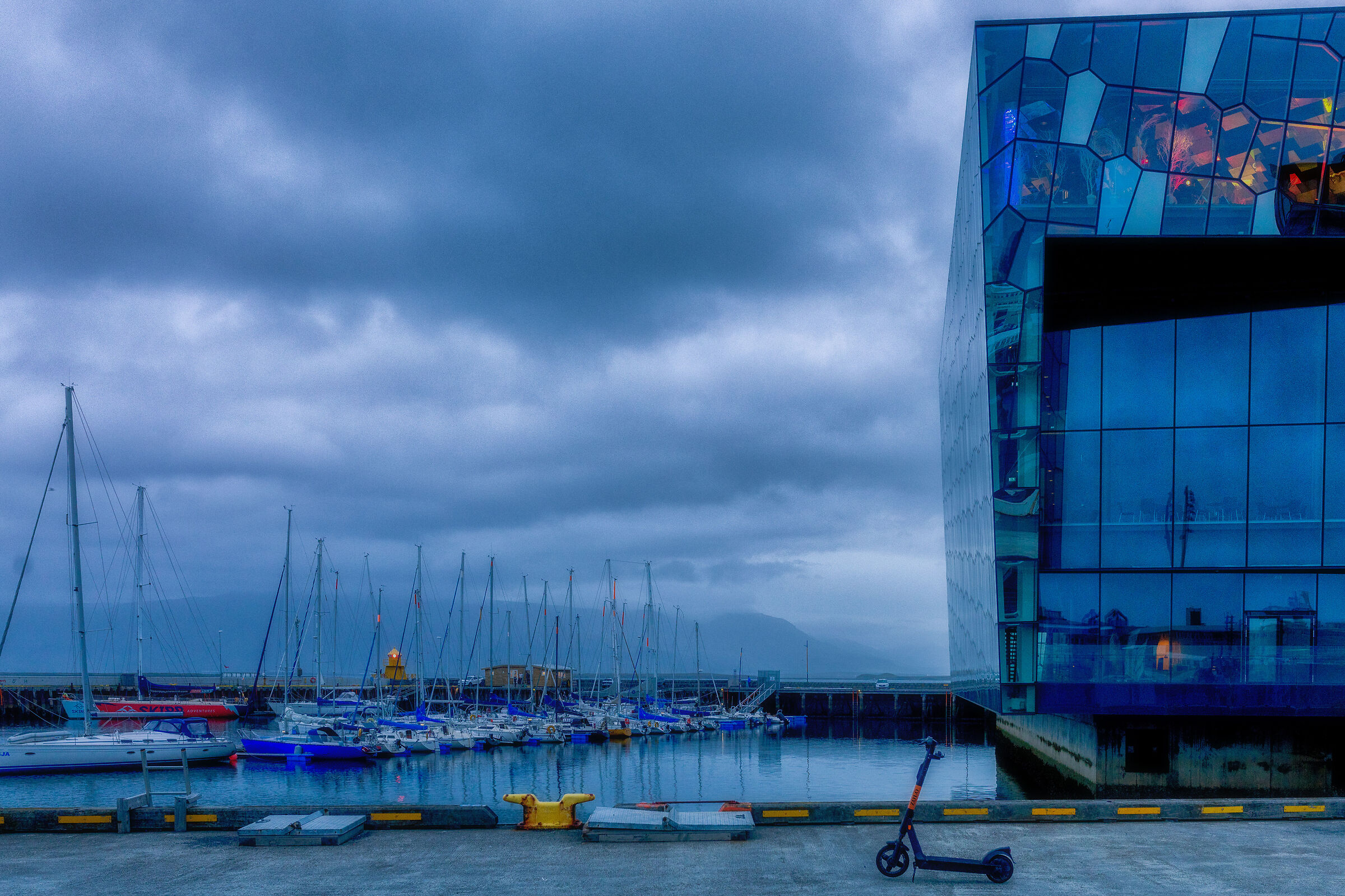 Reykjavik: l'ora blu