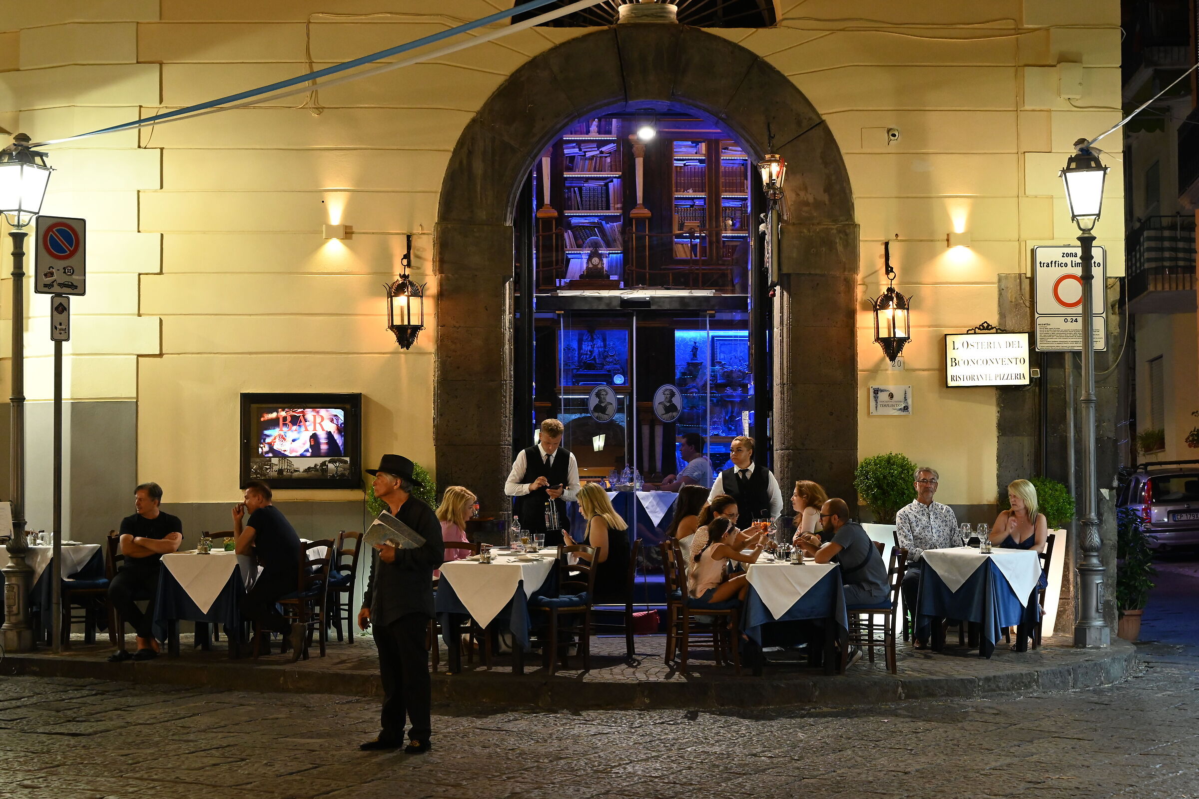 un istante in una sera di agosto