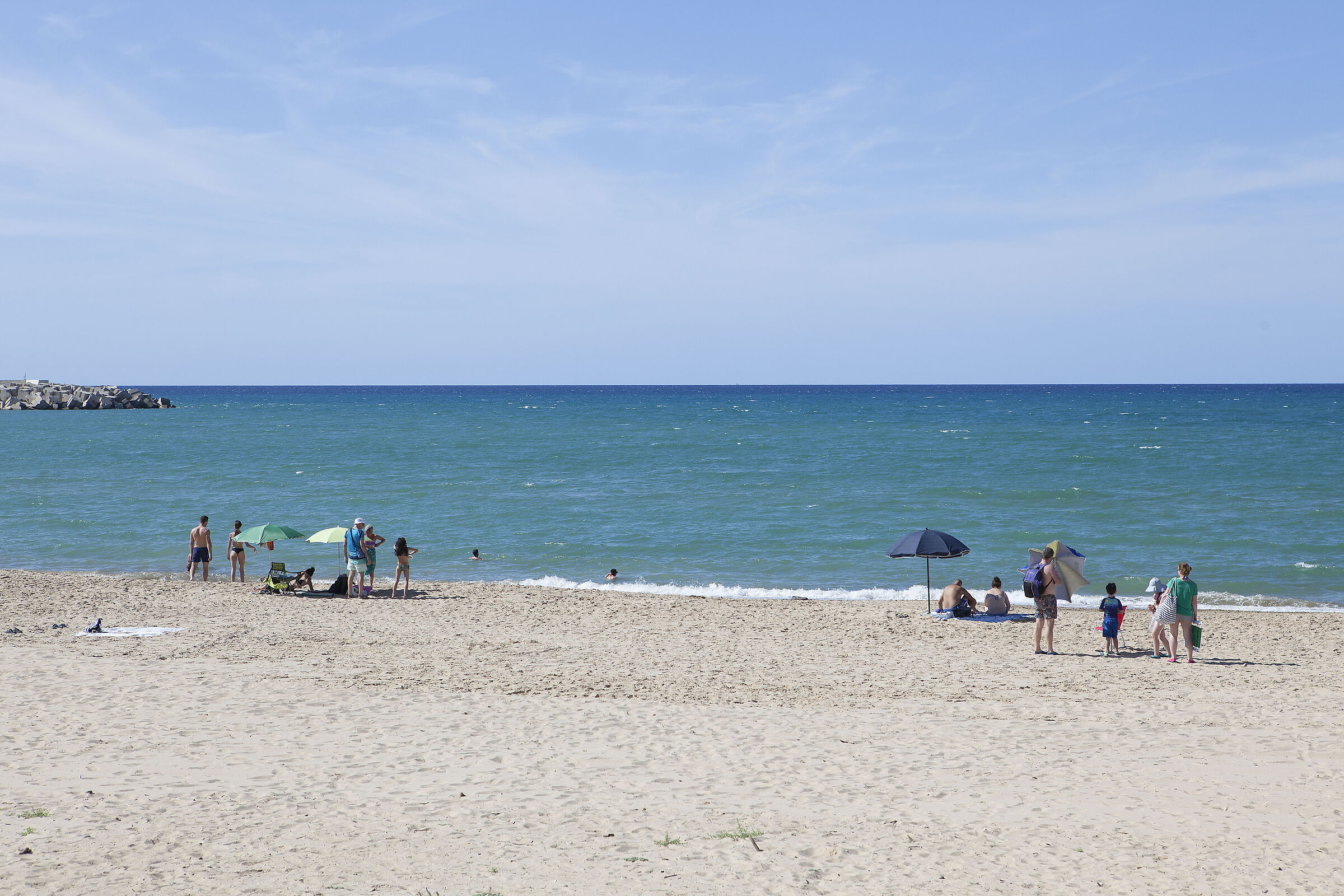 Sabbia, acqua, cielo
