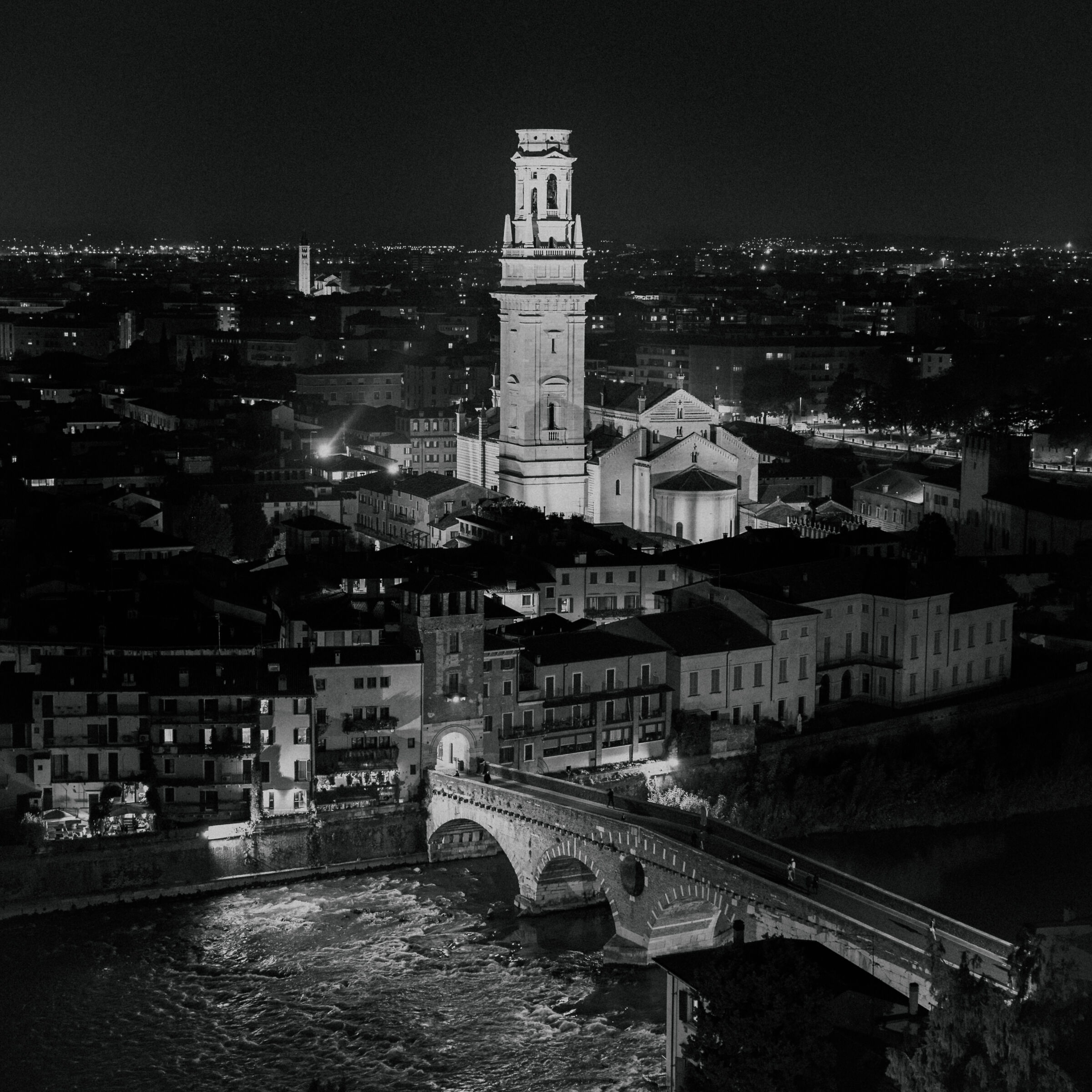Verona by night
