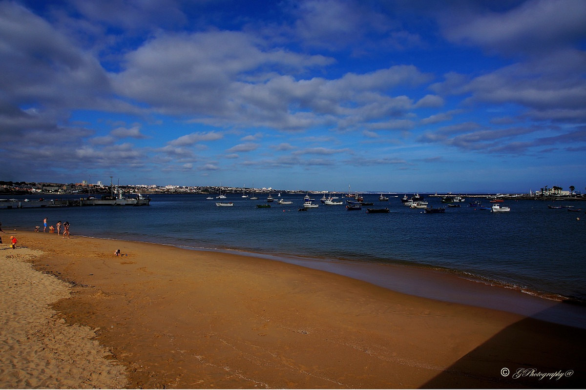 Cascais and azul em ouro