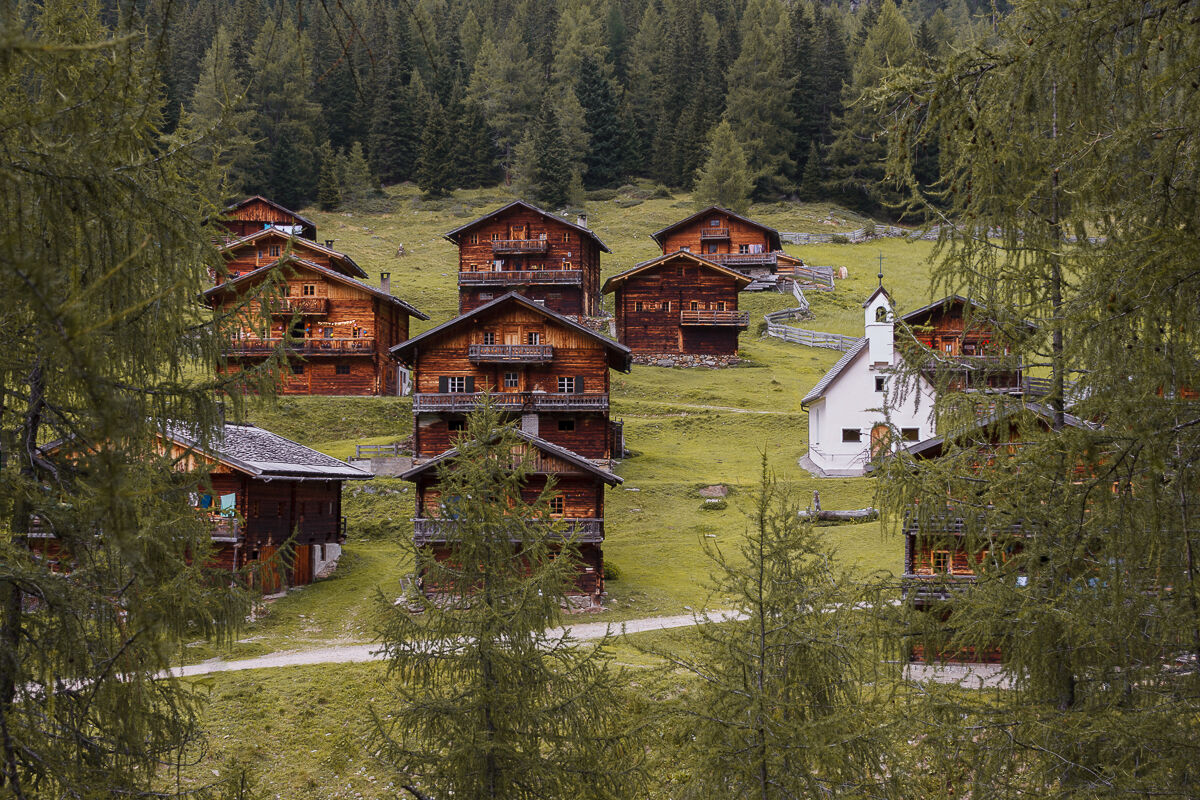 The Oberstalleral alpine pastures ...
