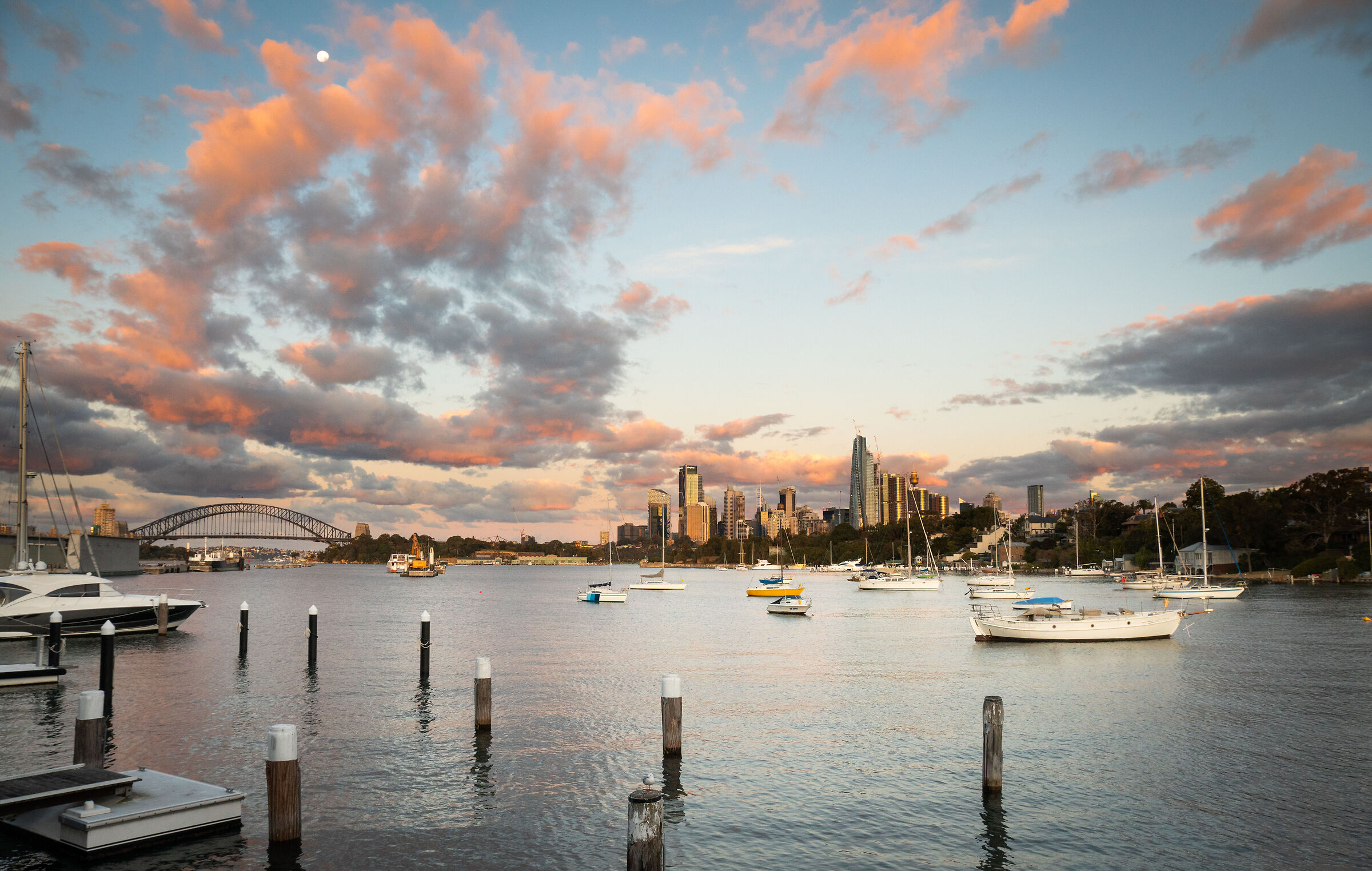 Sunset from Balmain