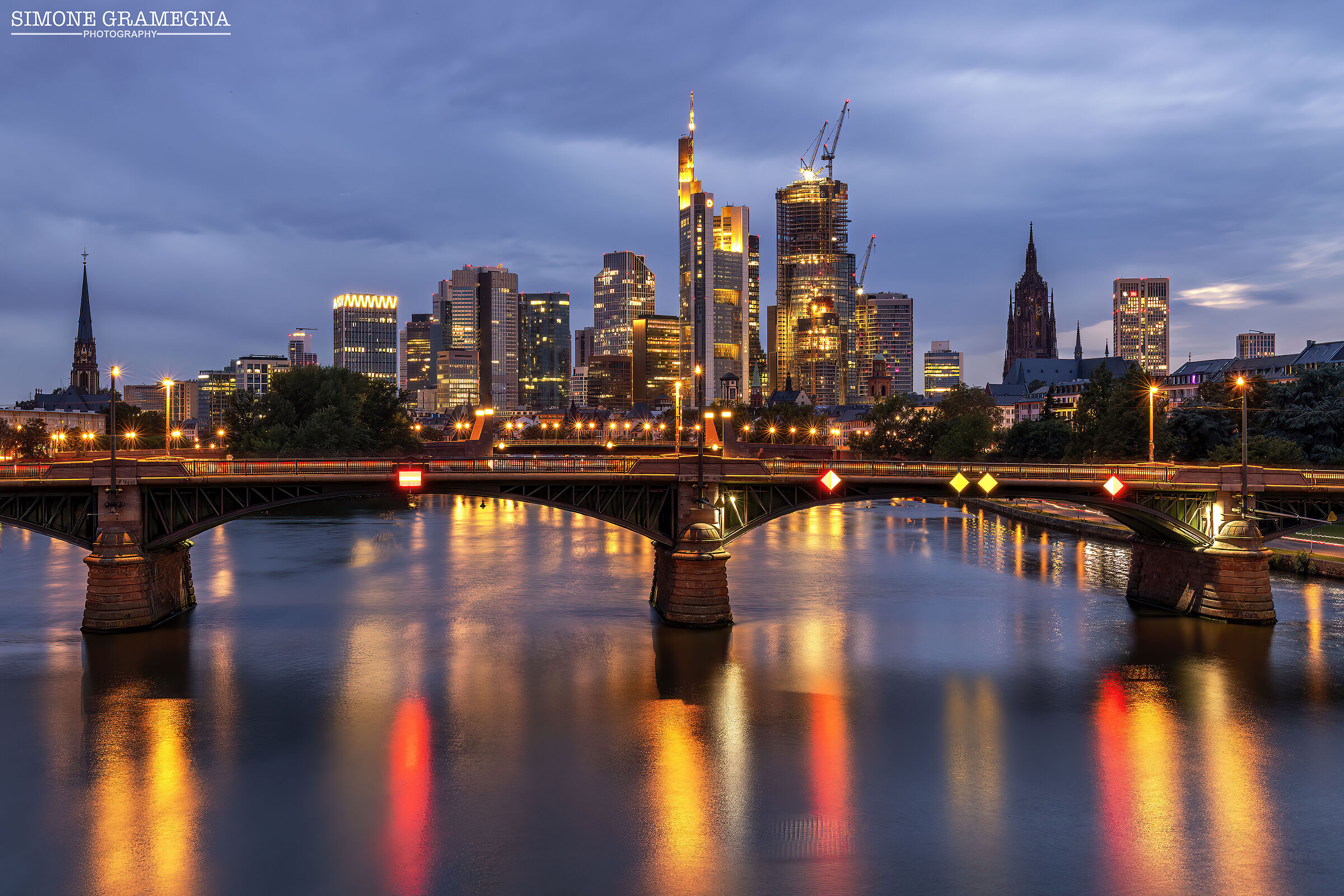 Skyline di Francoforte