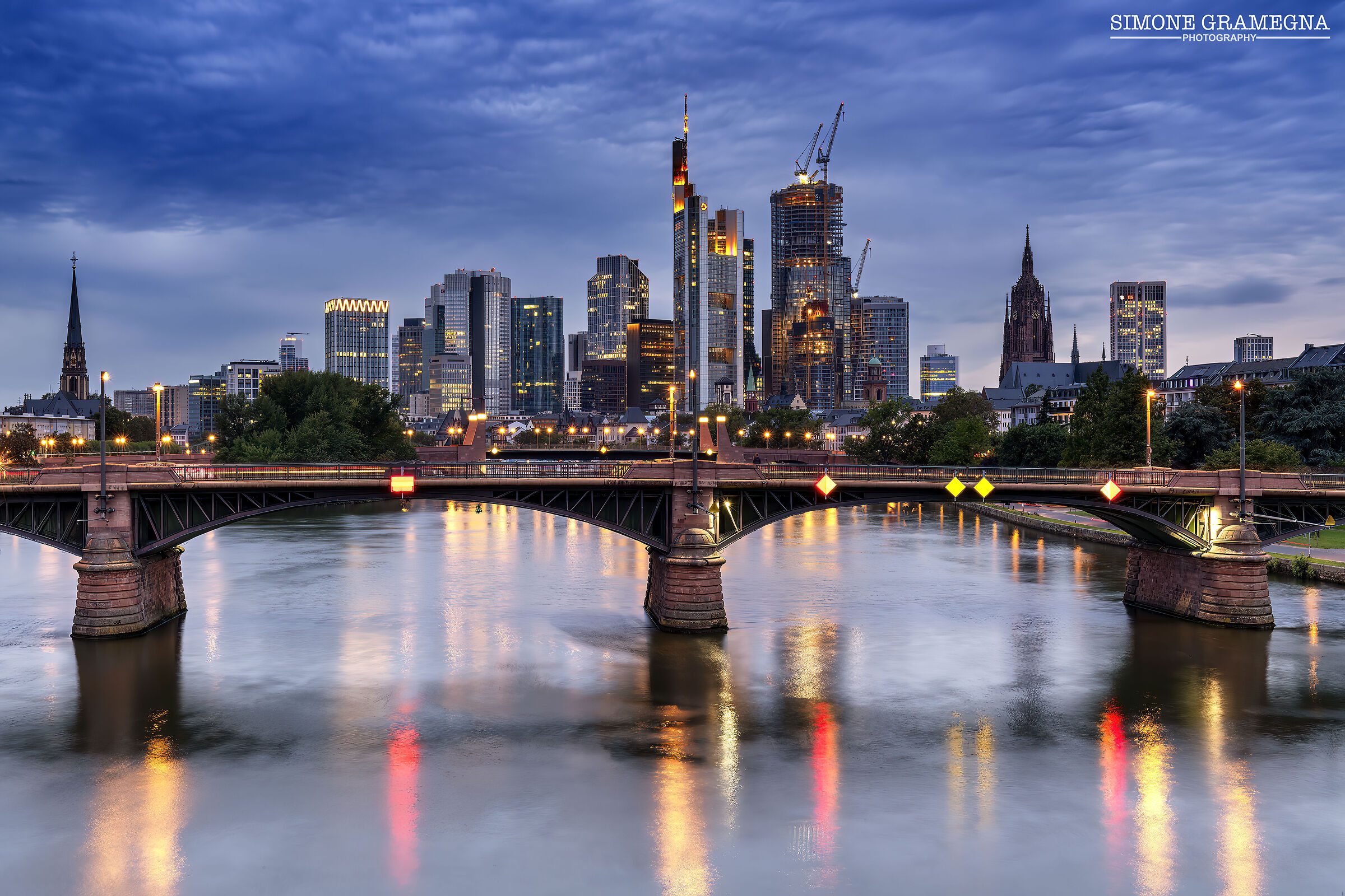 Skyline di Francoforte