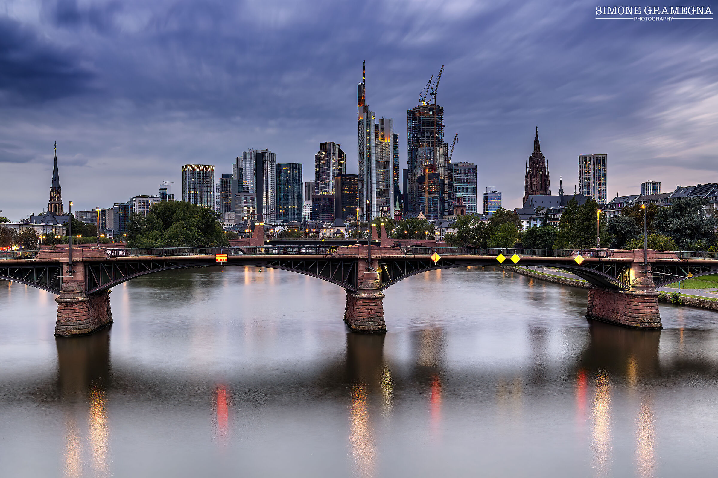 Skyline di Francoforte