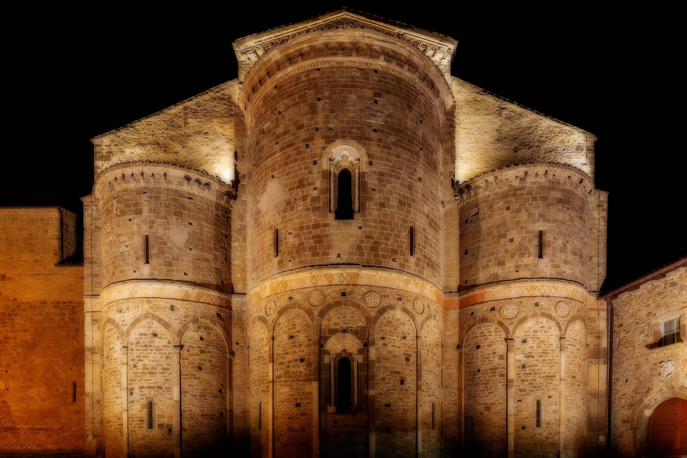 The ancient abbey