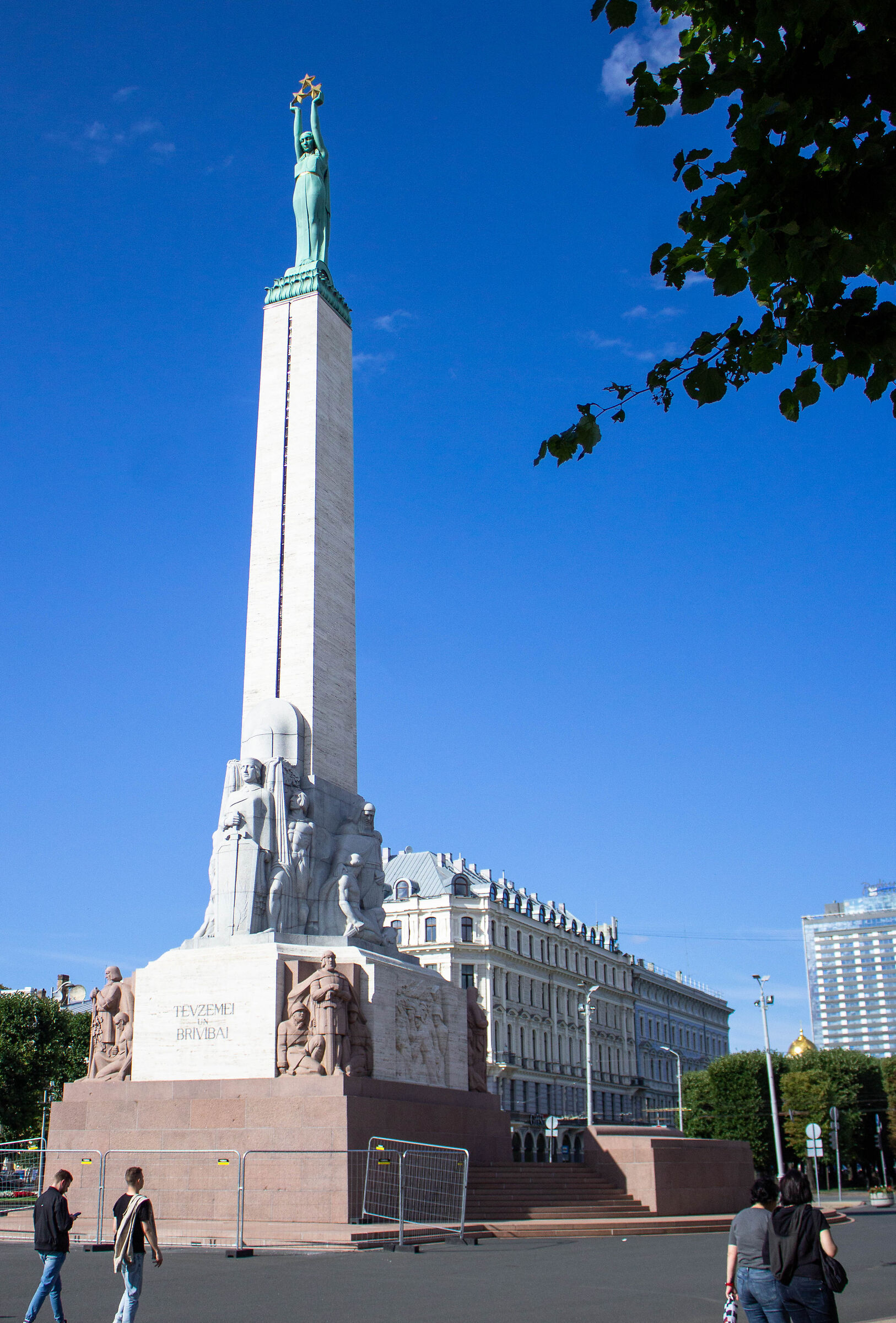 Freedom Monument, Riga, July 2023