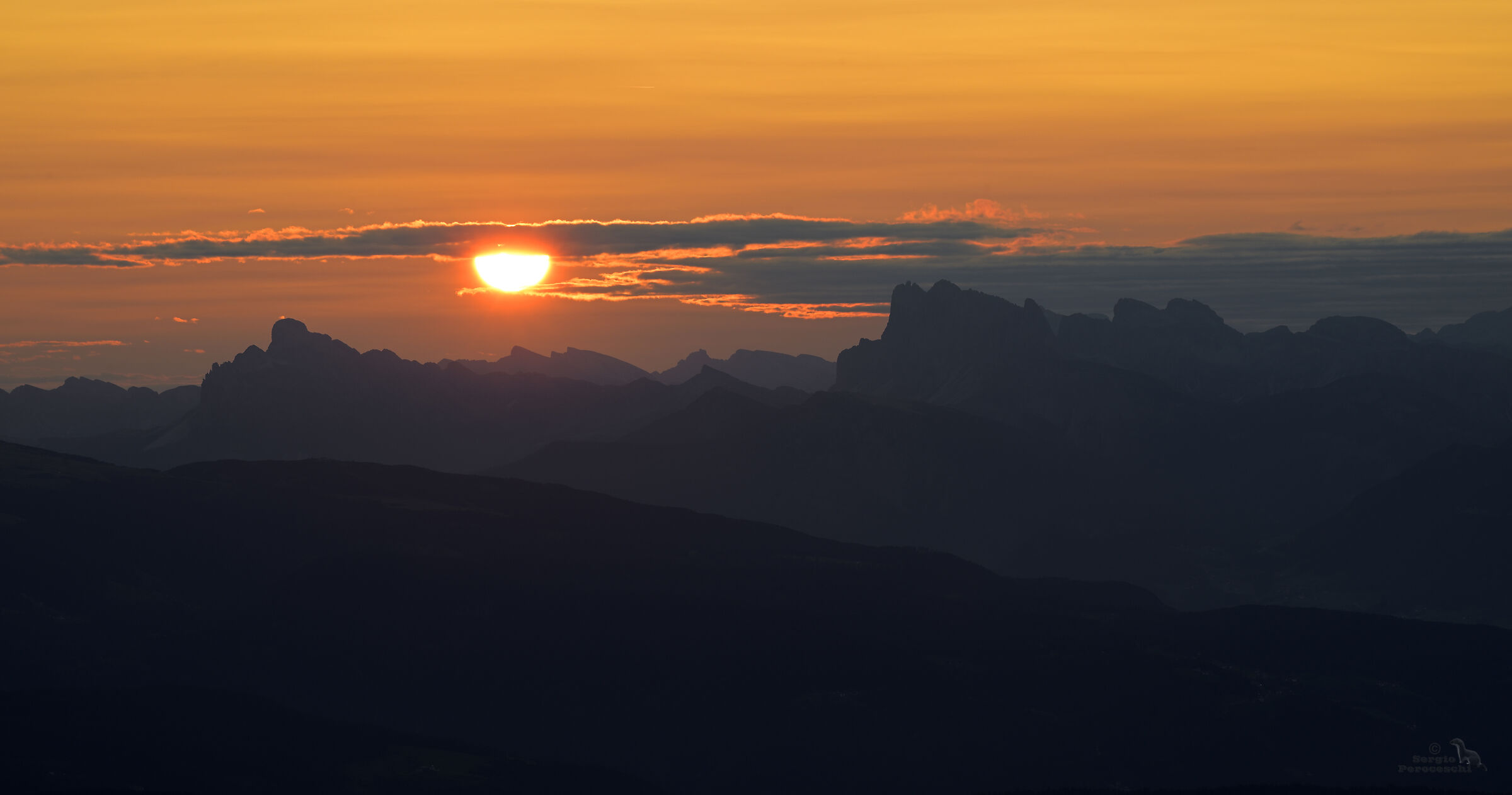 Sunrise from Monte Lucco