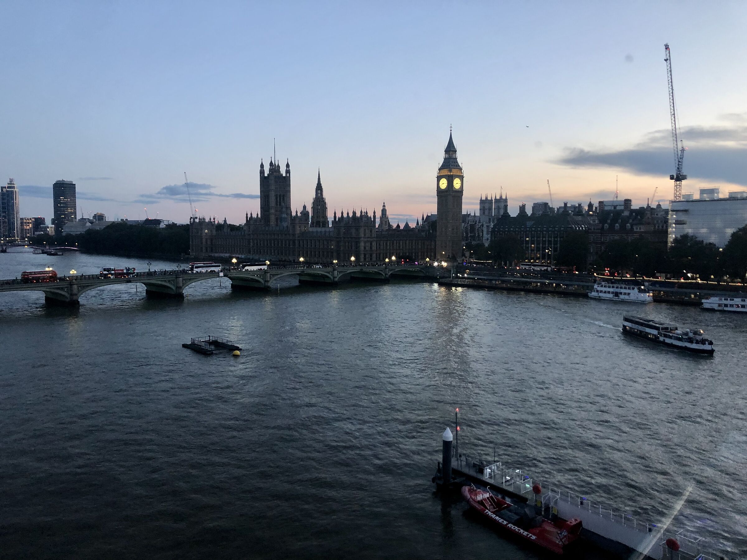 London sunset
