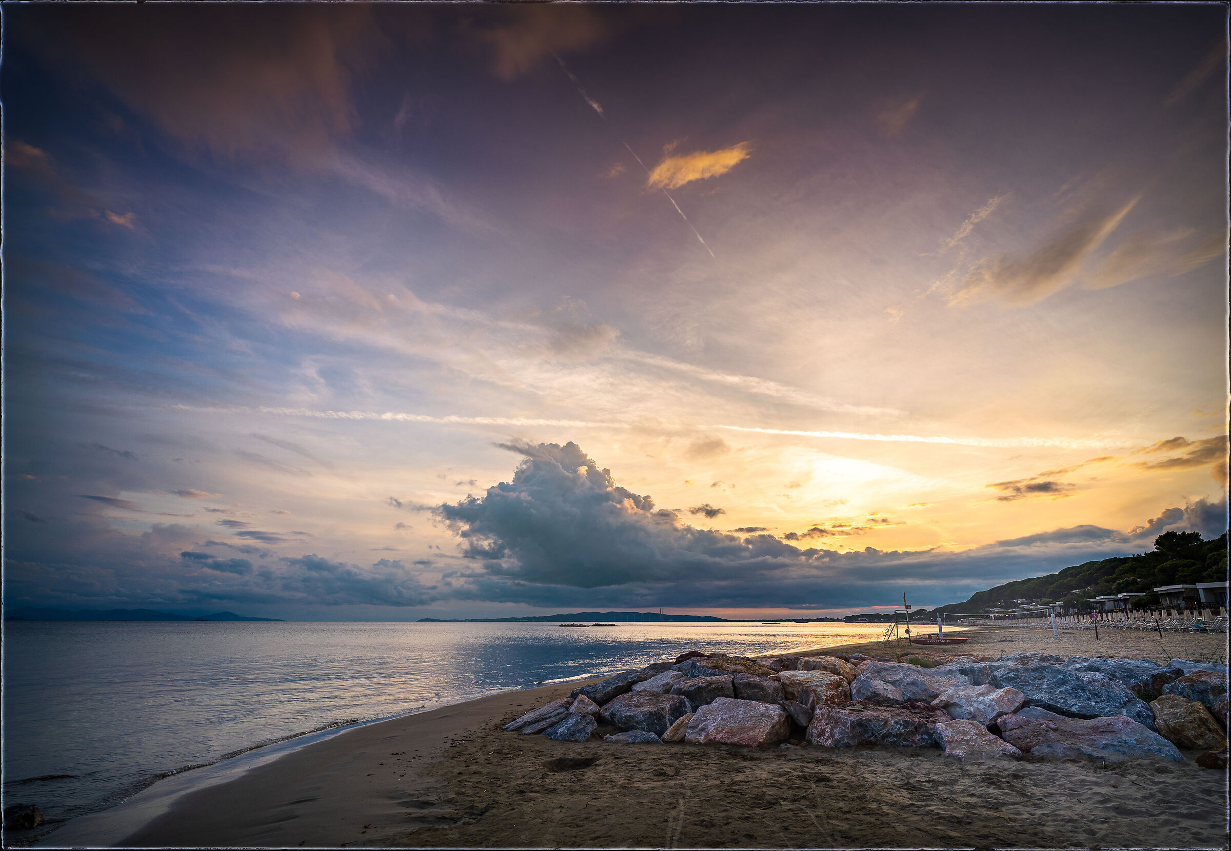 Towards the shore of the sun...
