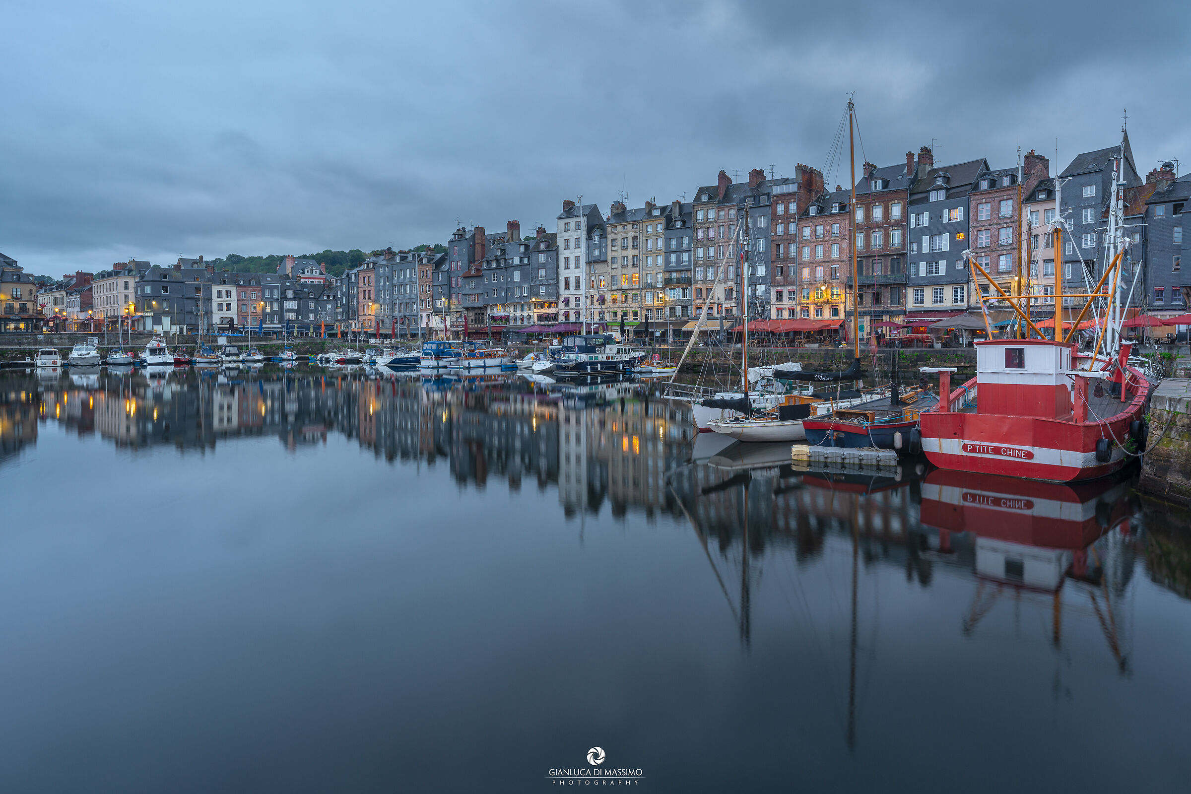 Rainy Sunrise in Honfleur