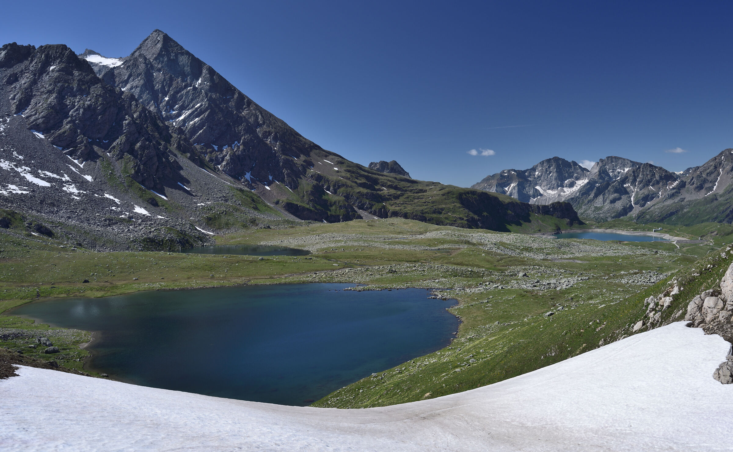 climbing towards the Rupe del Gesso