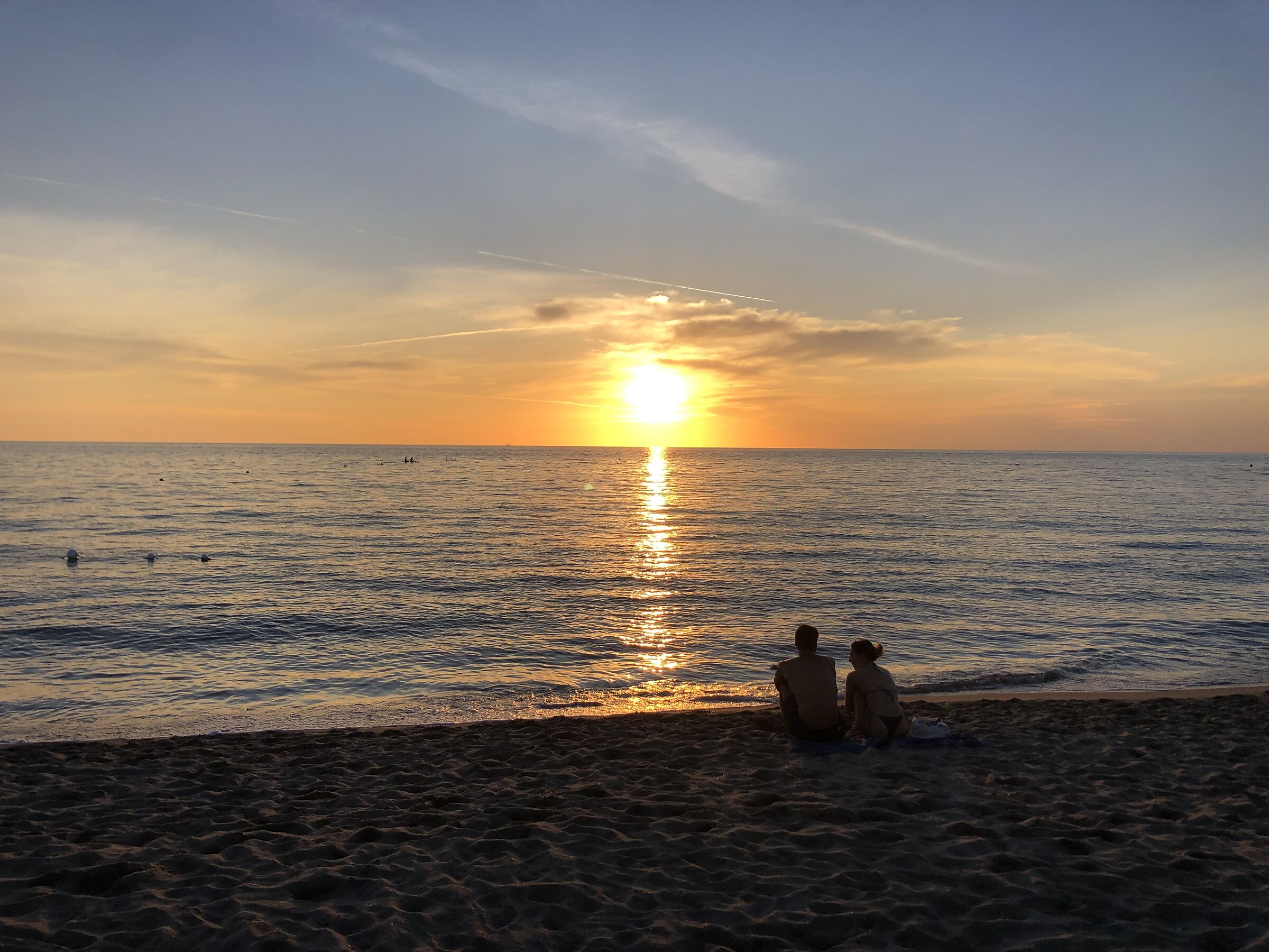 Late summer sunset