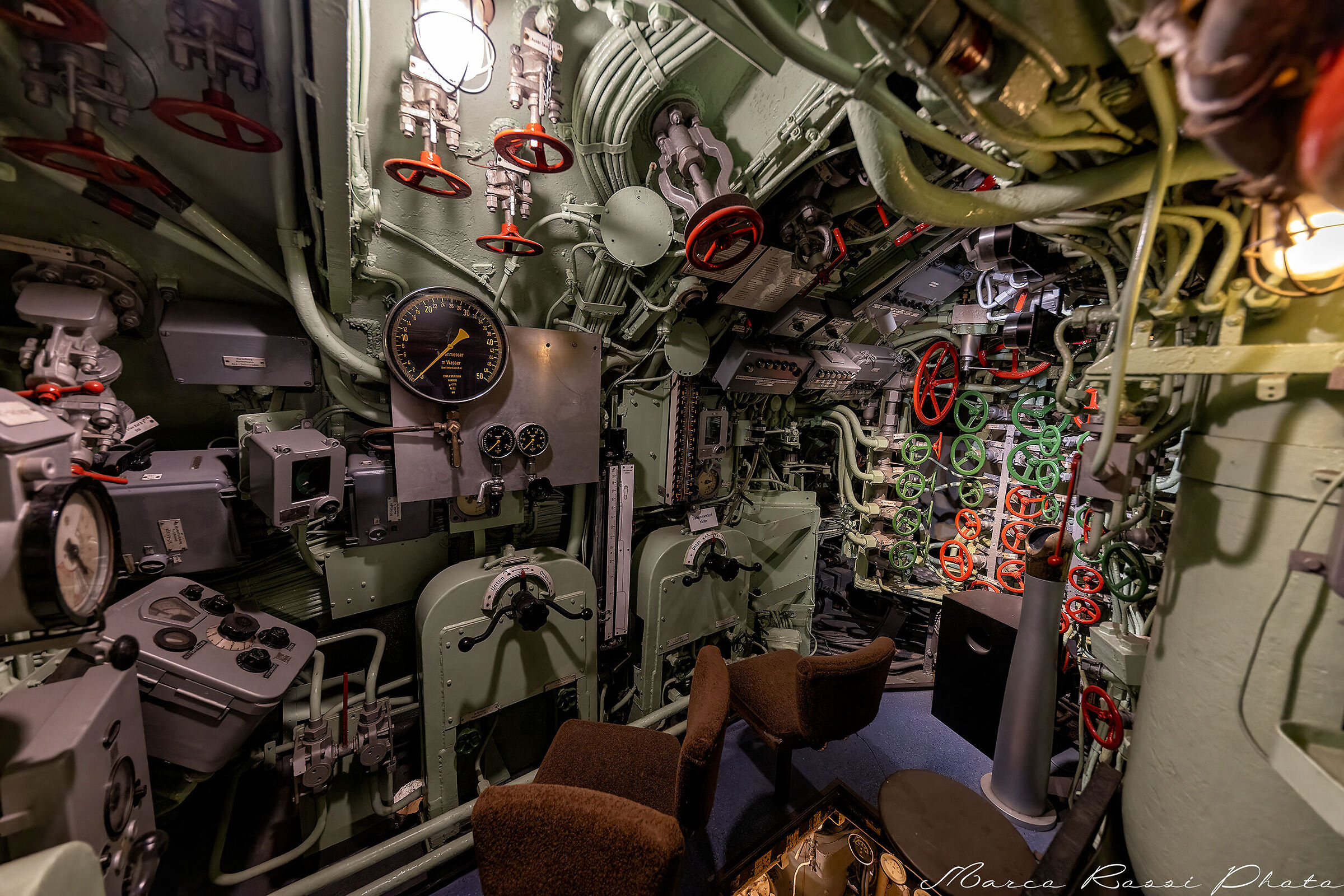 U-Boat 2450 Posto di pilotaggio