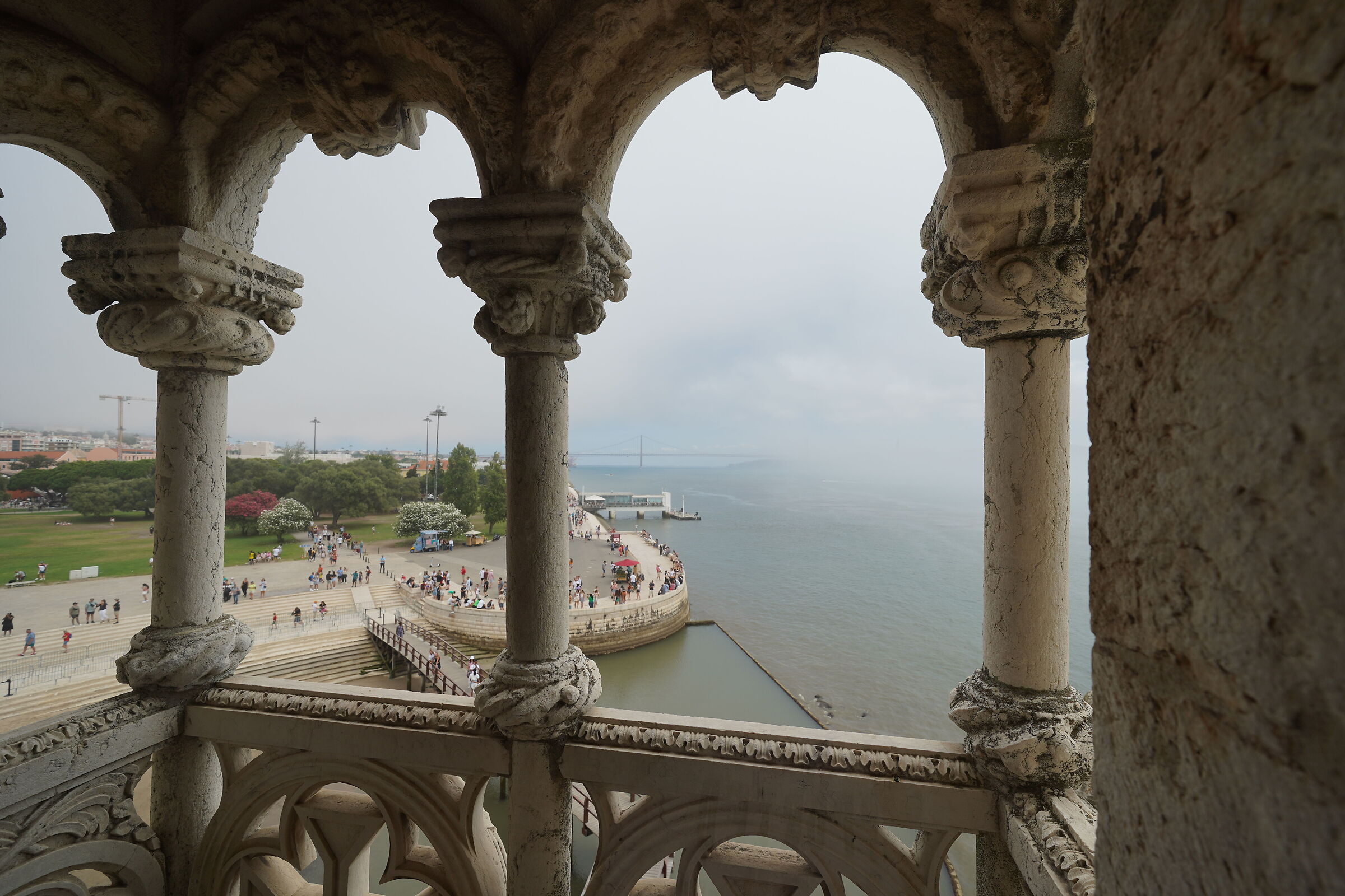 Lisbona _Vista dalla Torre di Belem