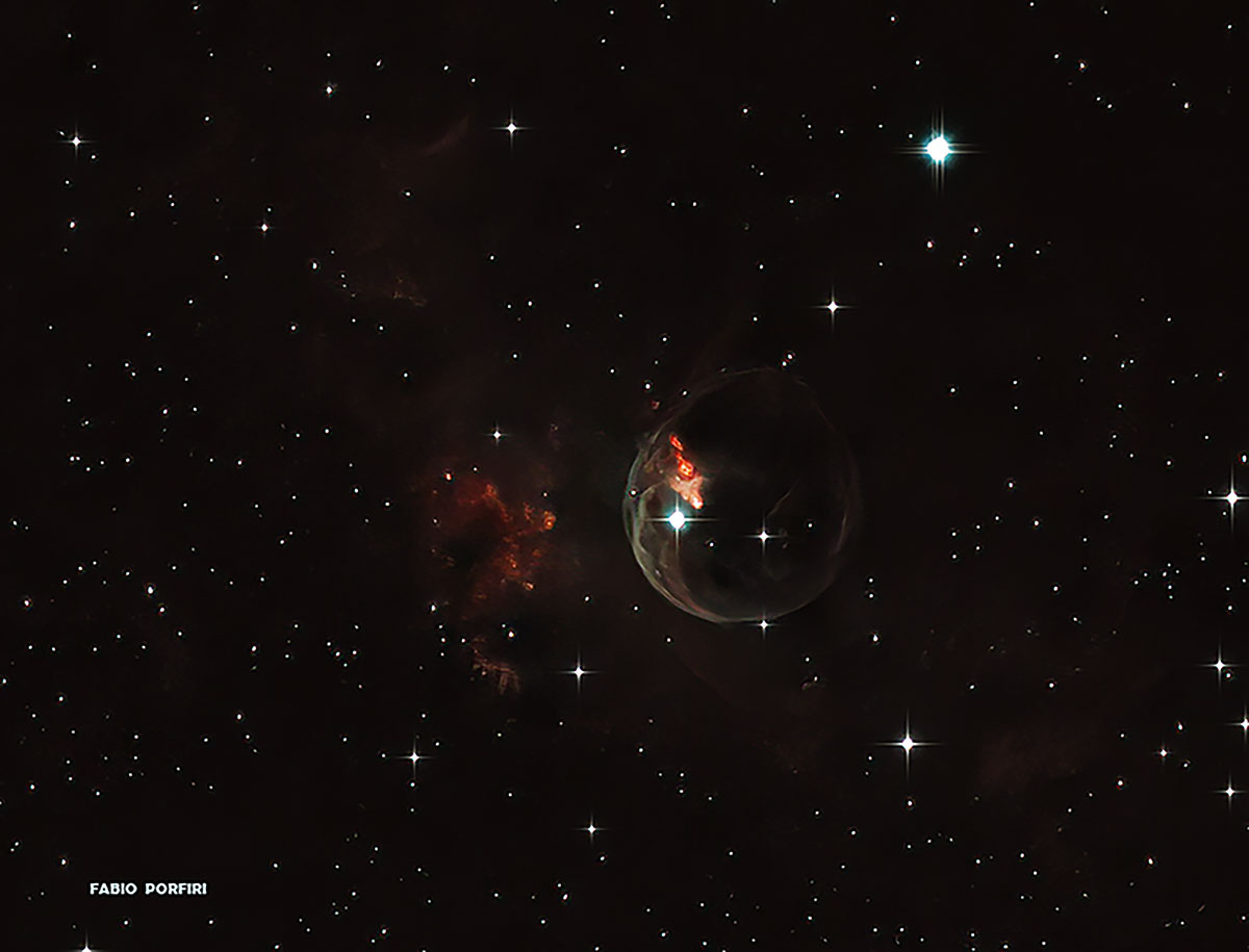 Bubble nebula - NGC 7635