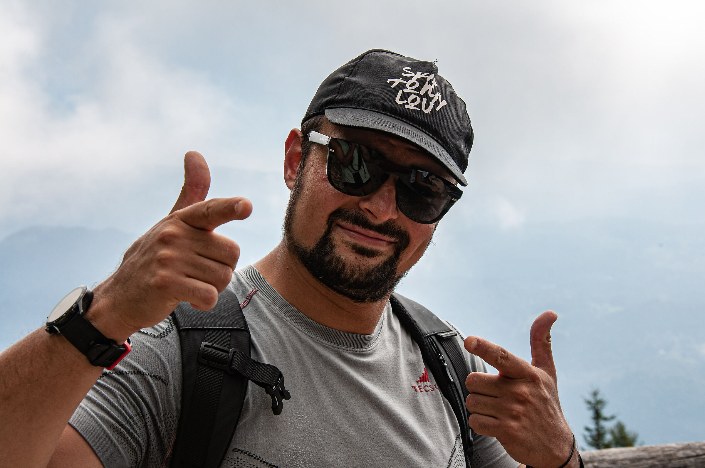 Anche il fotografo vuole essere immortalato