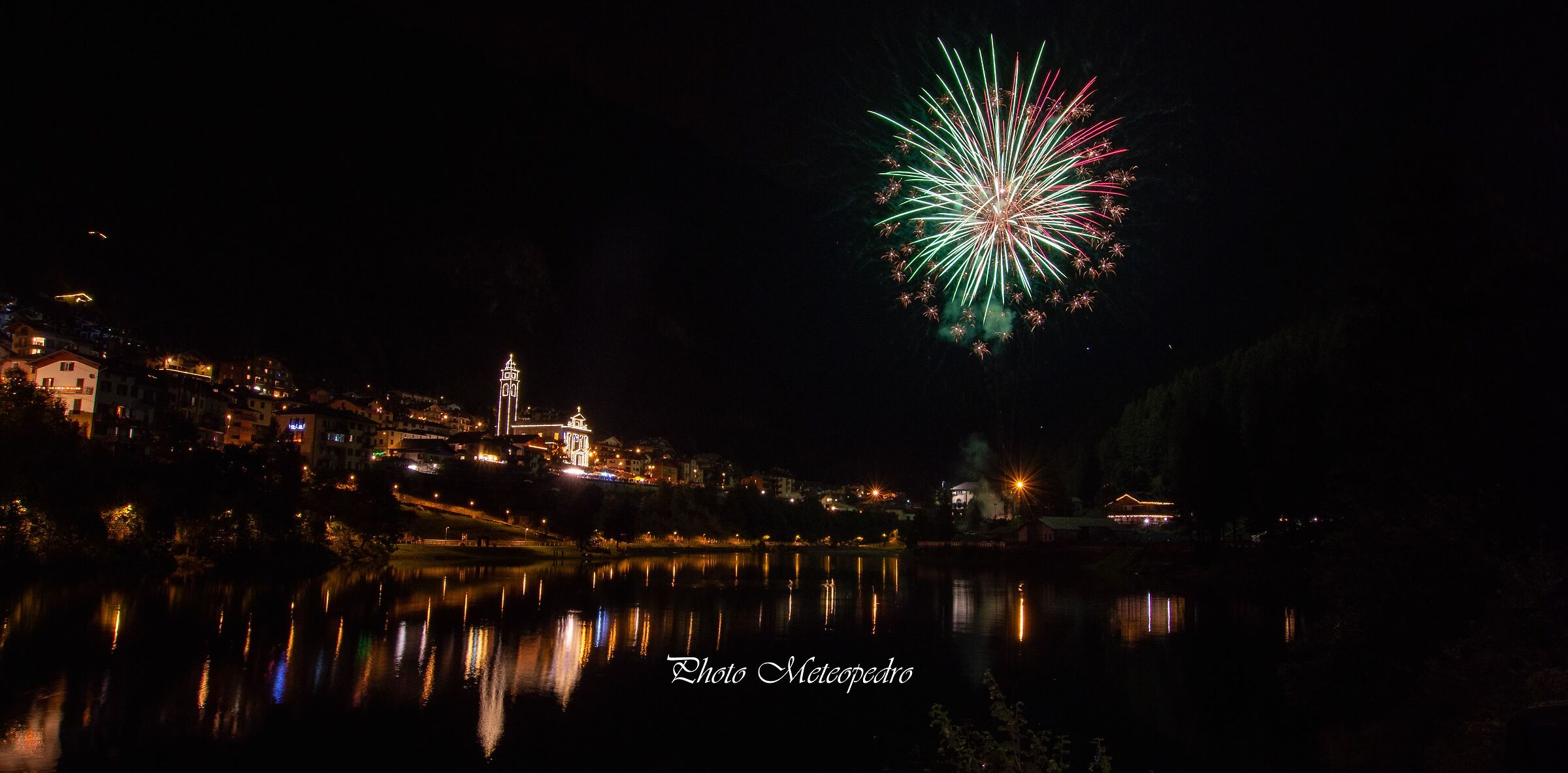 fireworks display