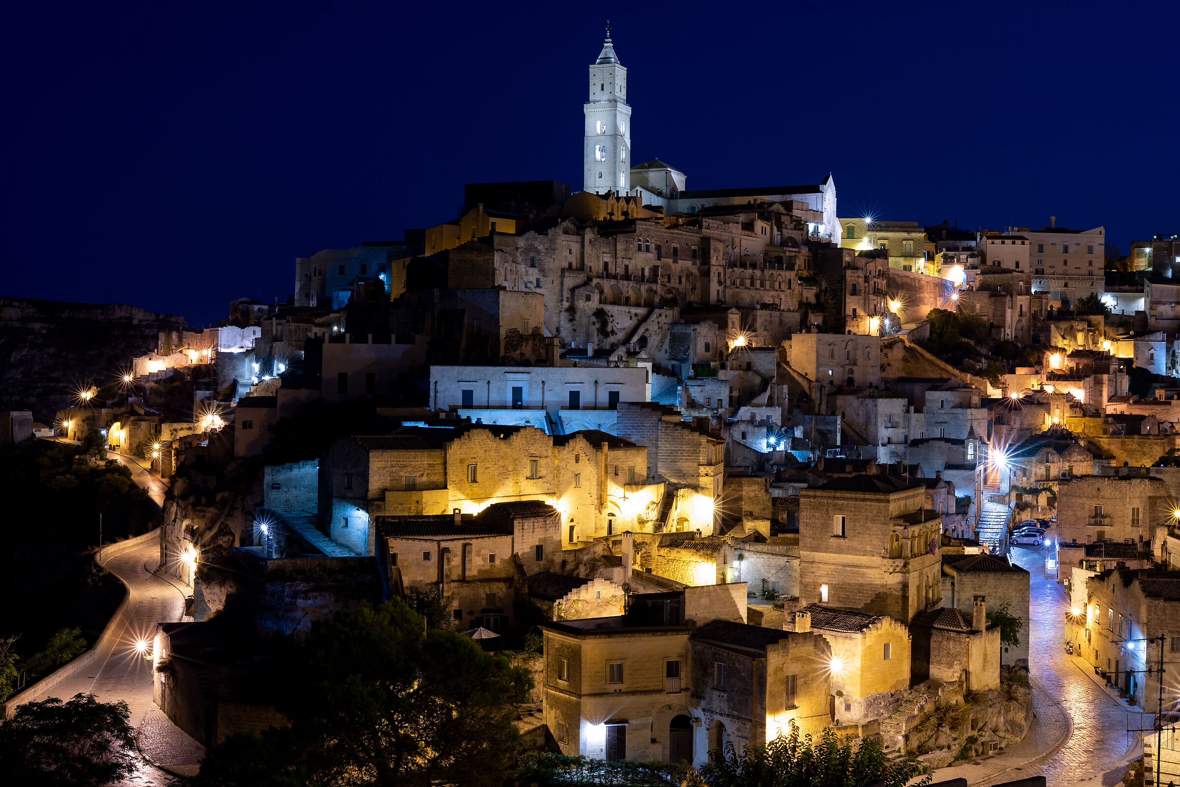 Matera by night