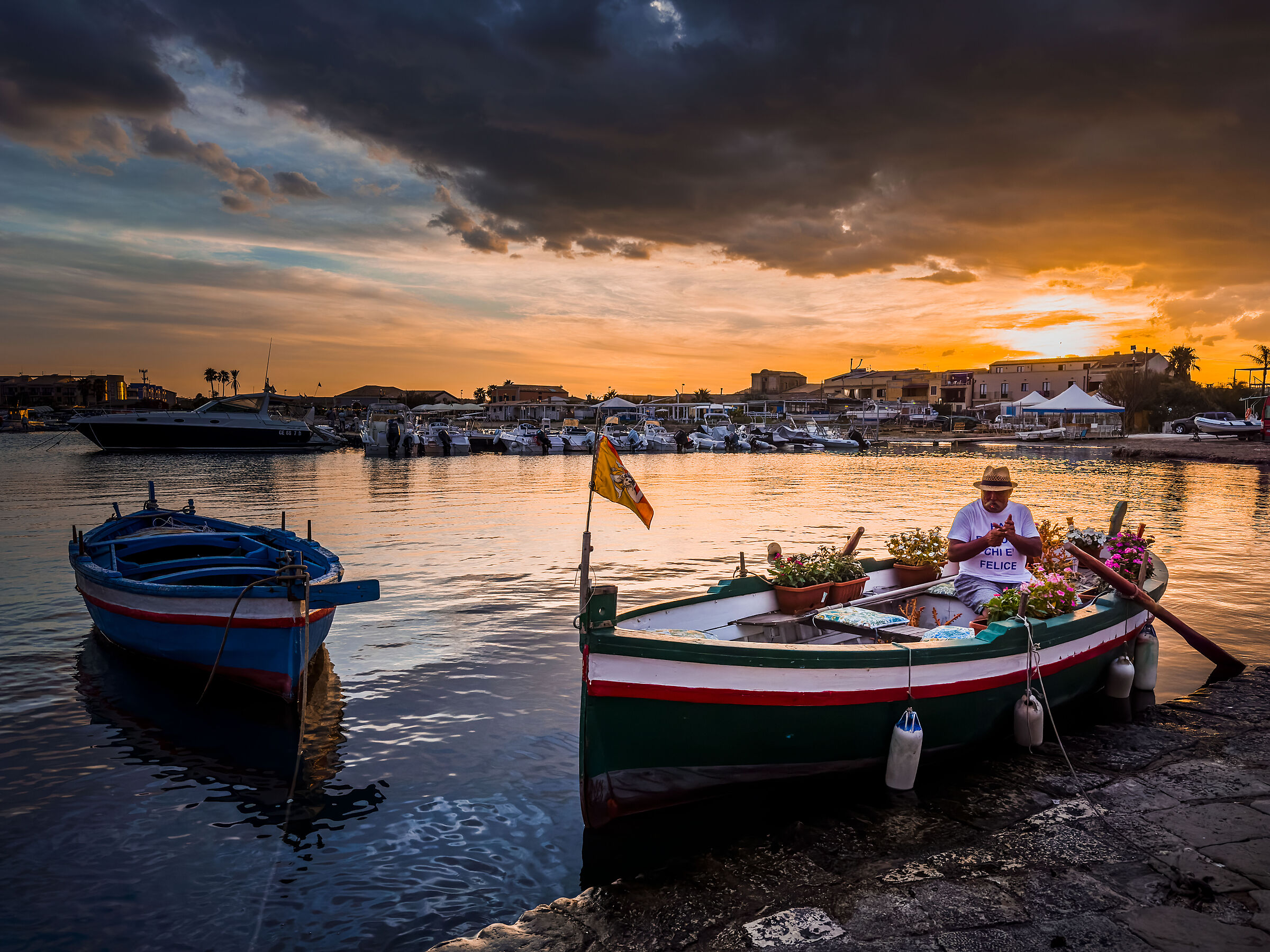 The Boatman of Marzamemi.