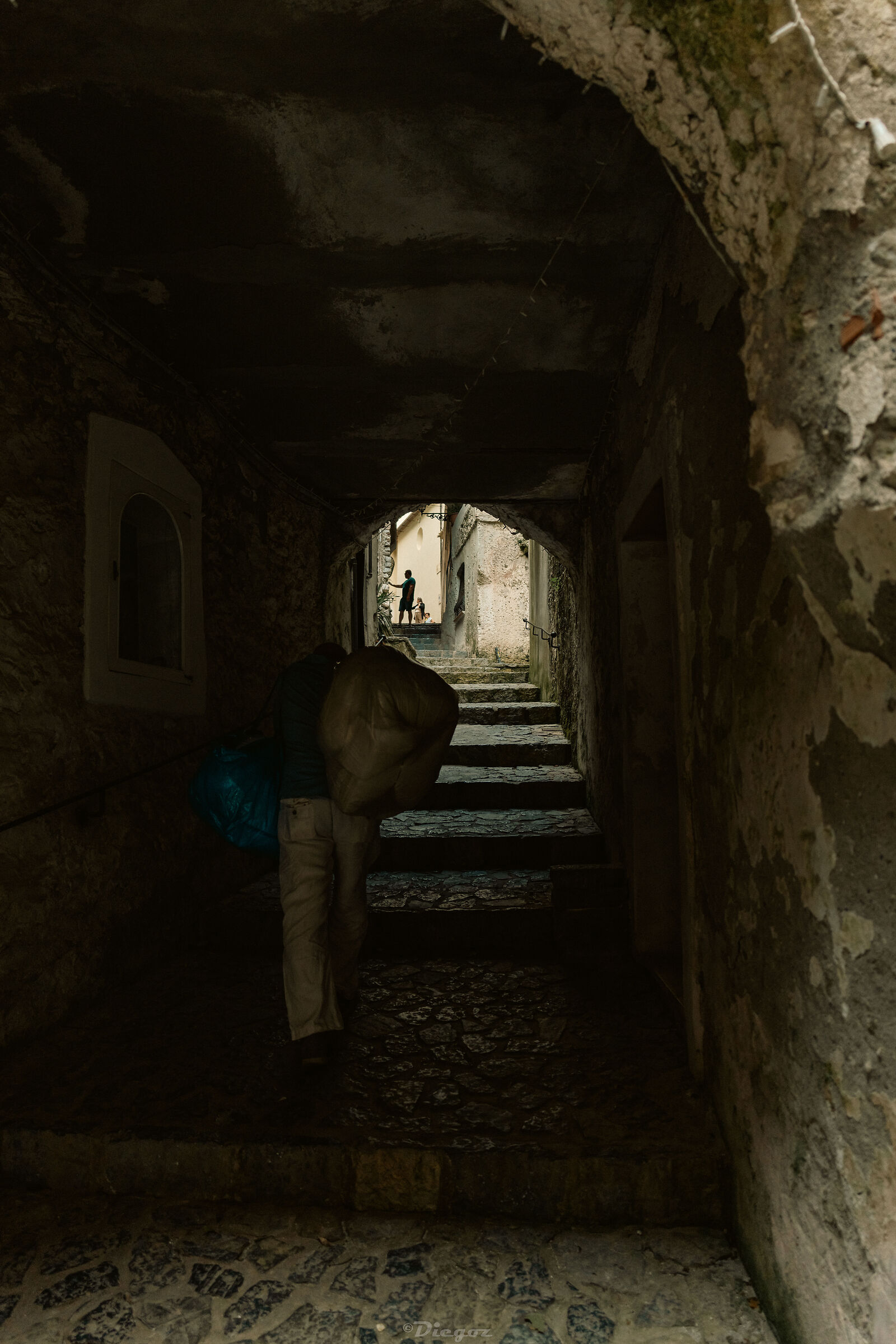 The stairs of Scalea
