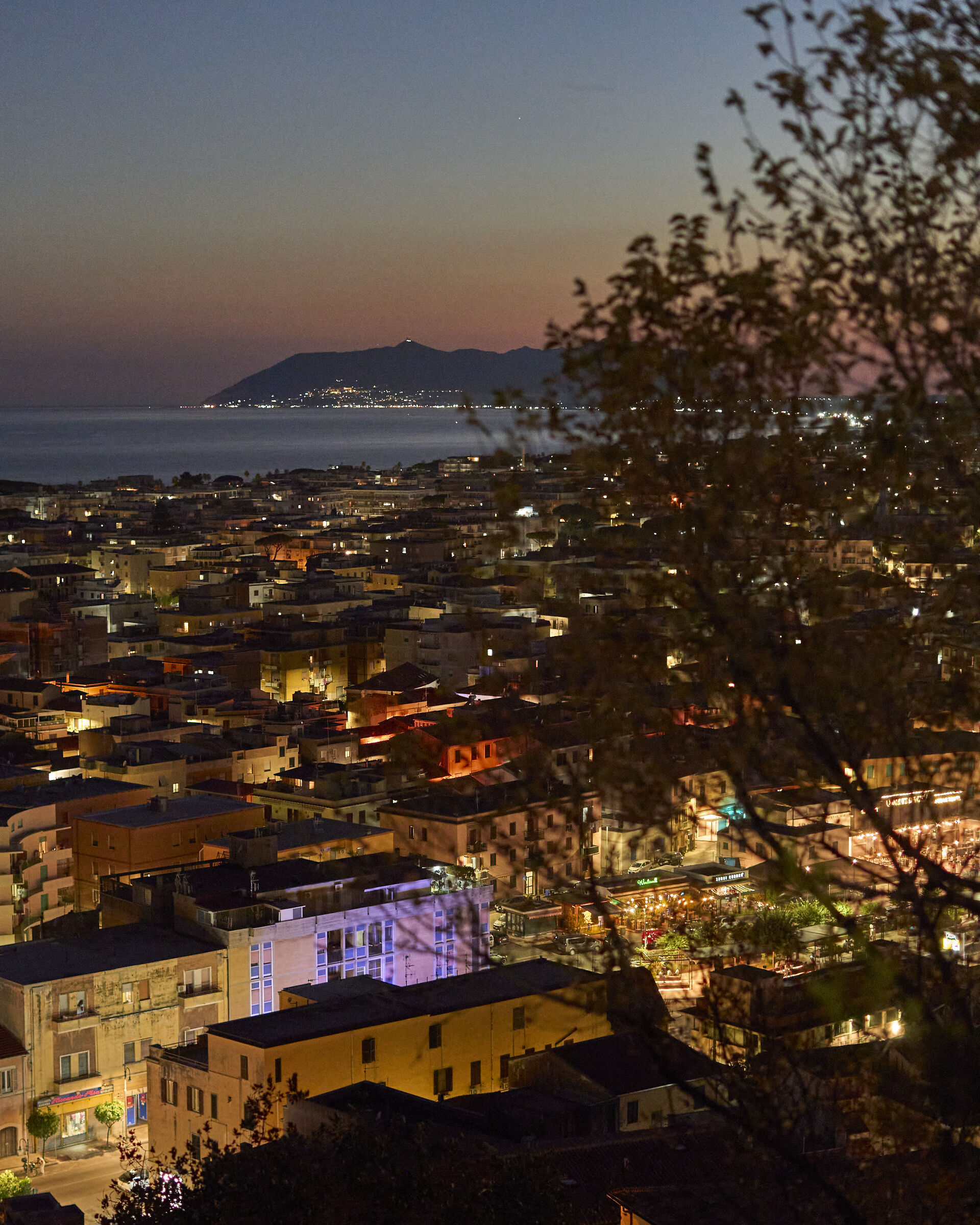 Terracina by night