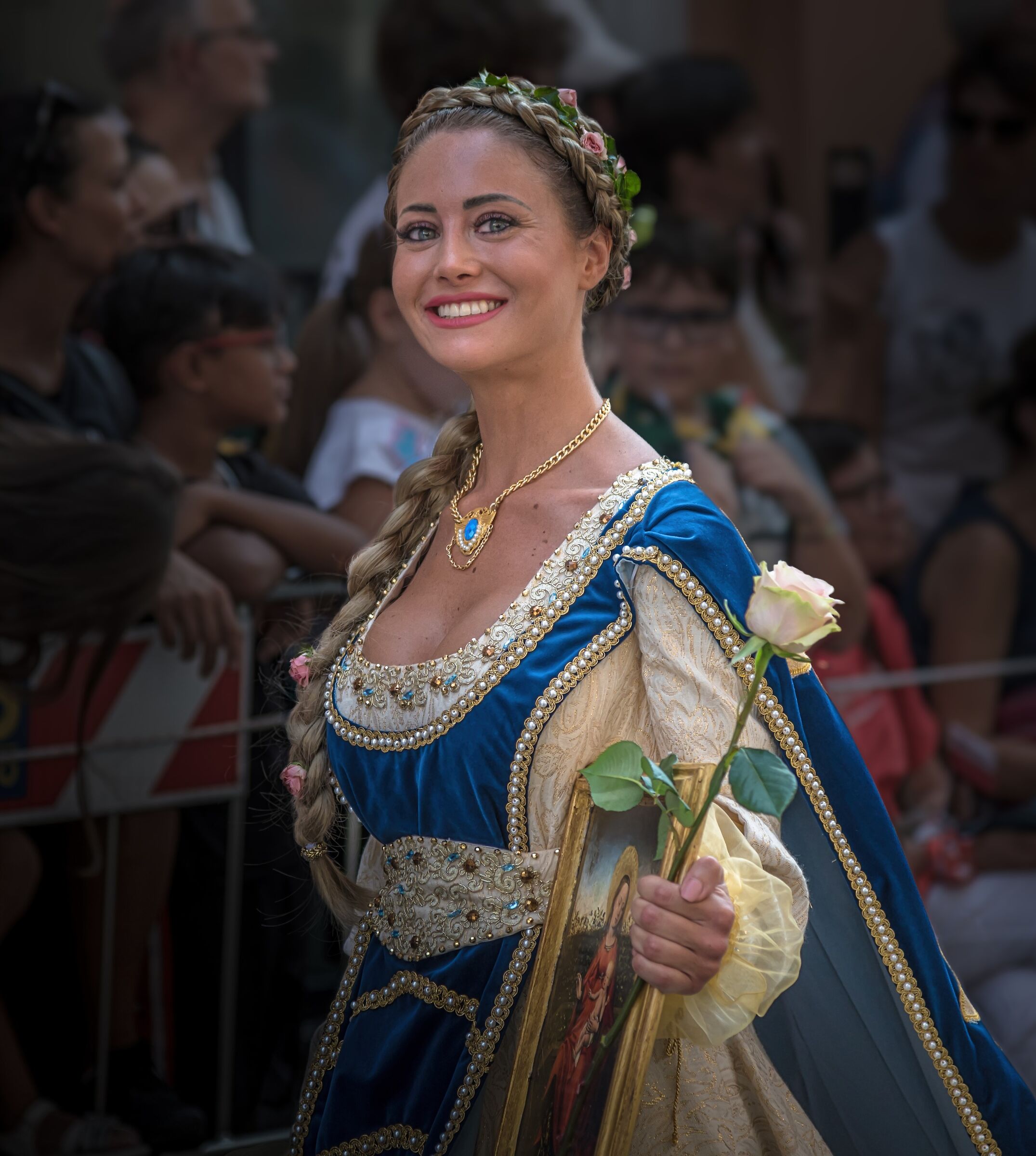 Un fiore e un sorriso...