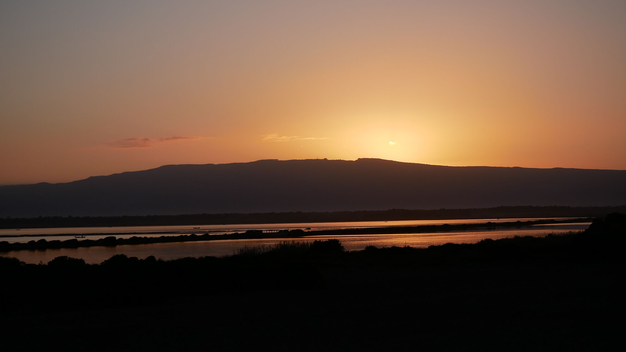 Un nuovo giorno - Stagno di San Giovanni, Sardegna