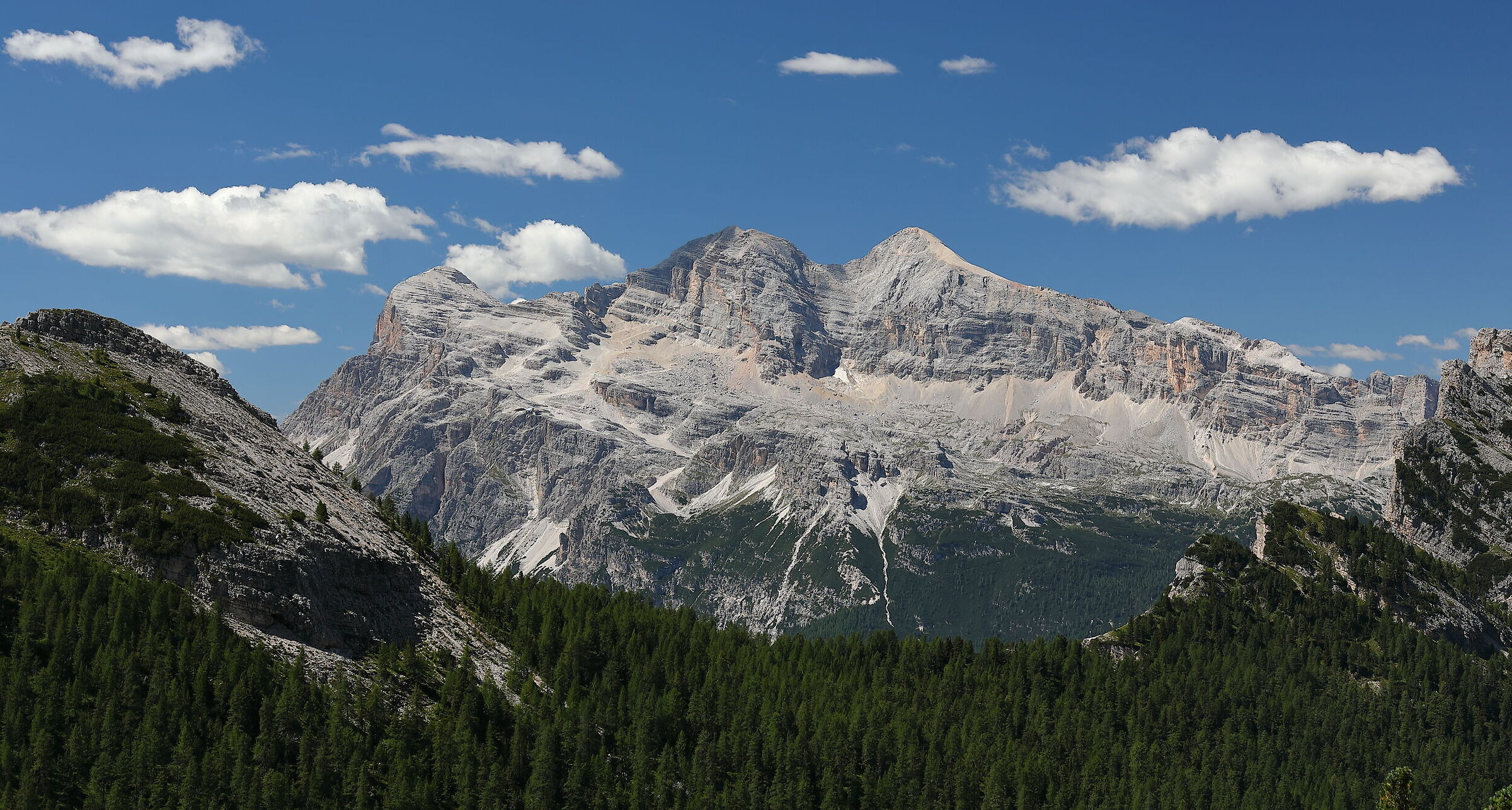 Tofane from Rifugio Son Forca - 21/08/2023