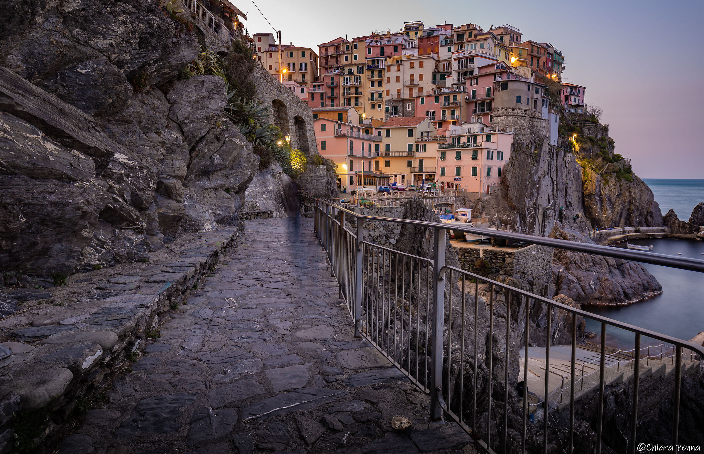 Alba a Manarola