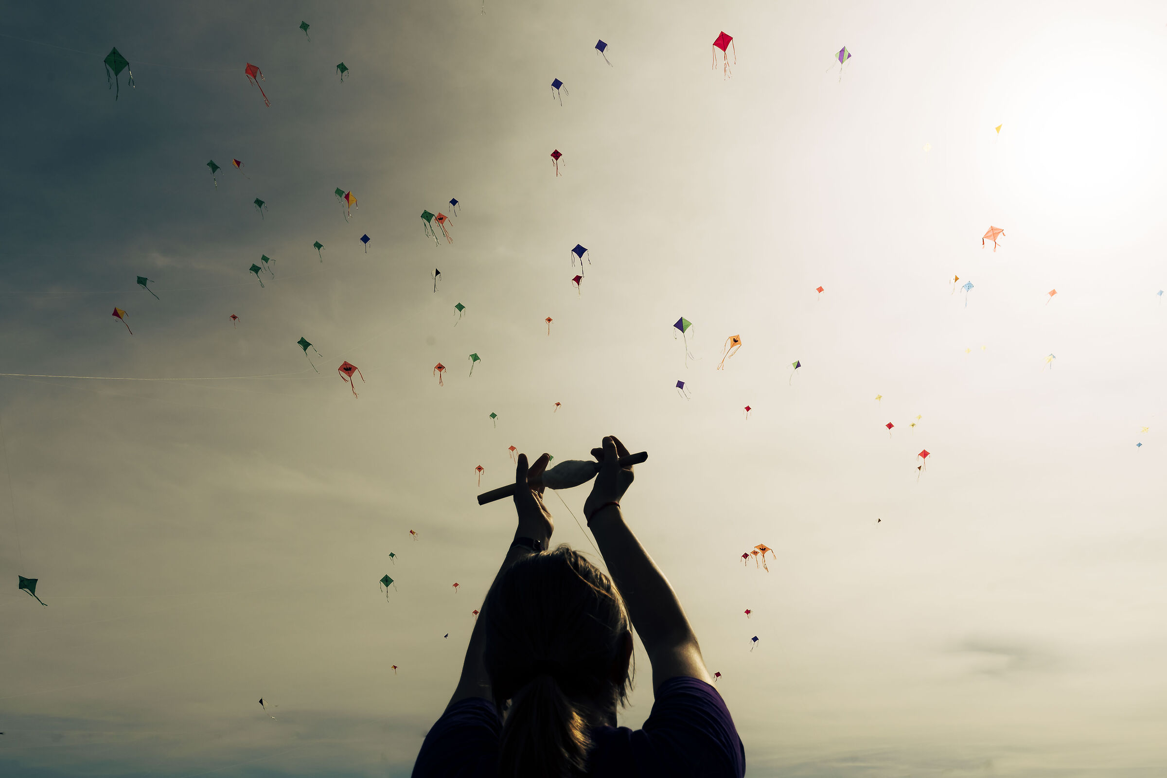 festa degli aquiloni a Urbino