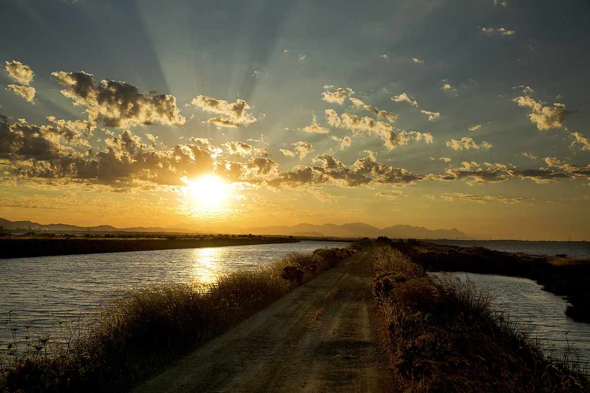 tramonto a santa gilla (ca)