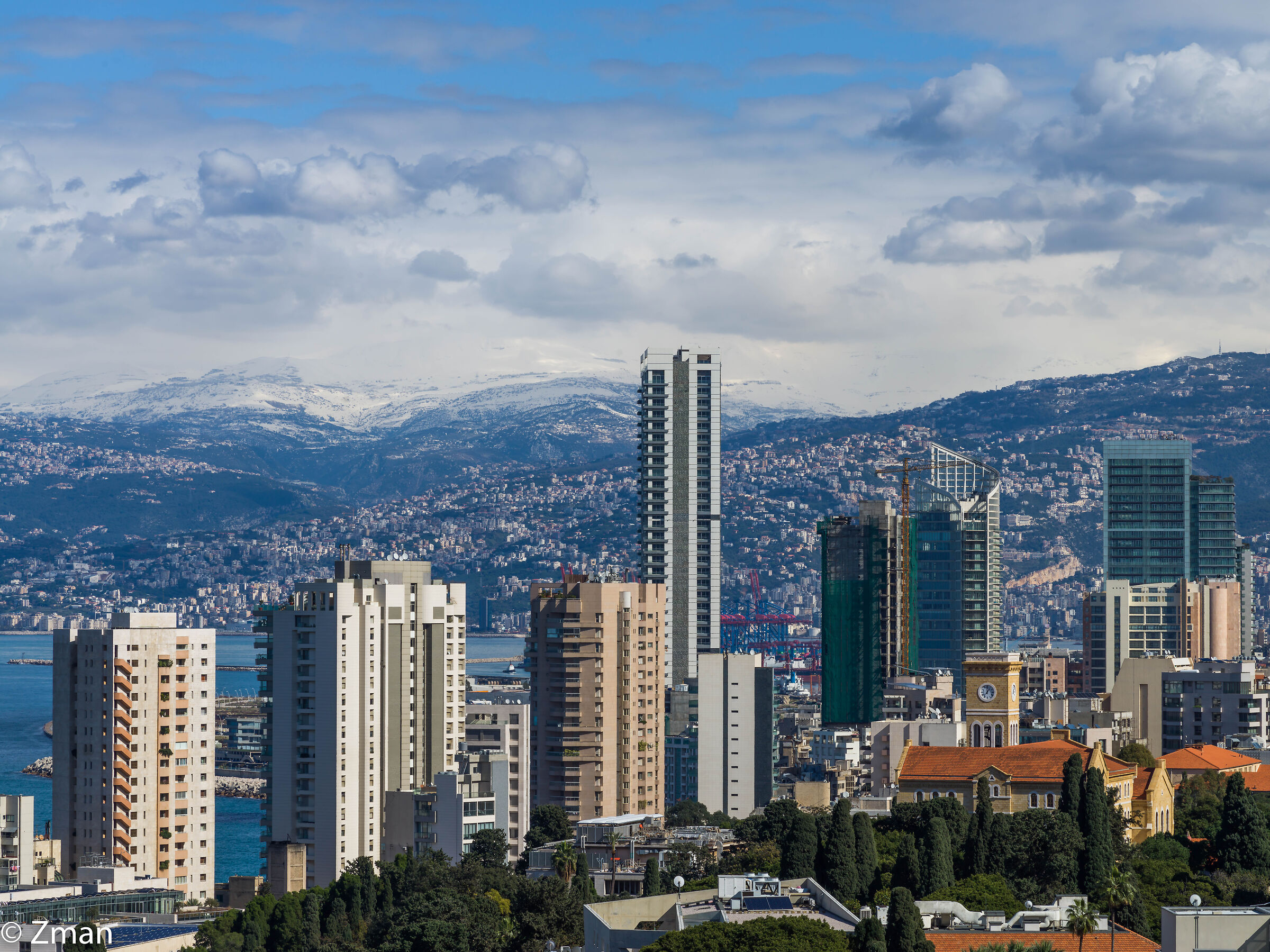 Beirut in inverno
