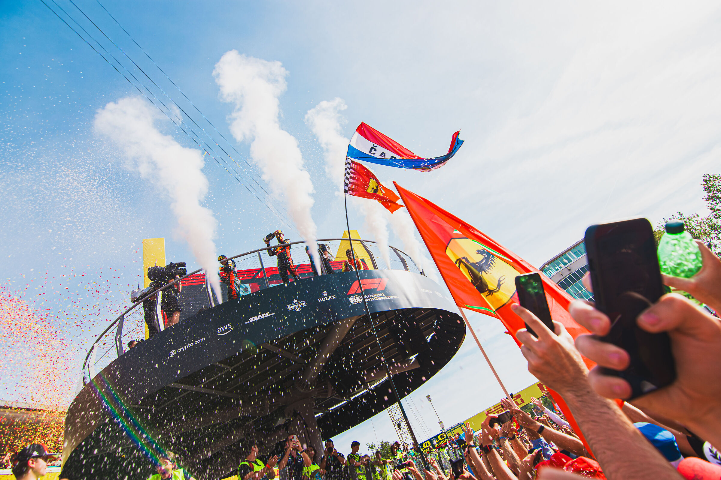 Champagne shower, please