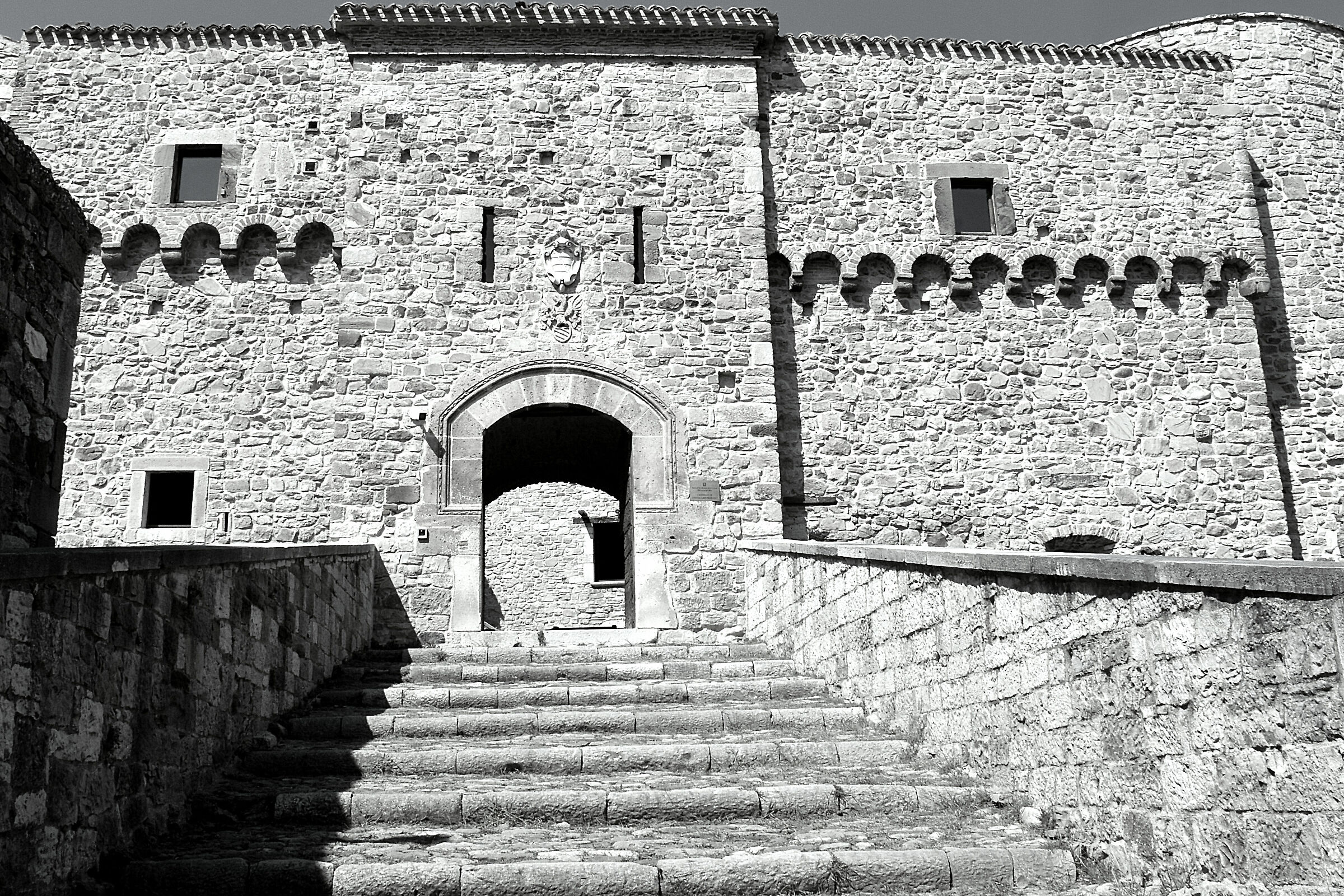 Main entrance from the east