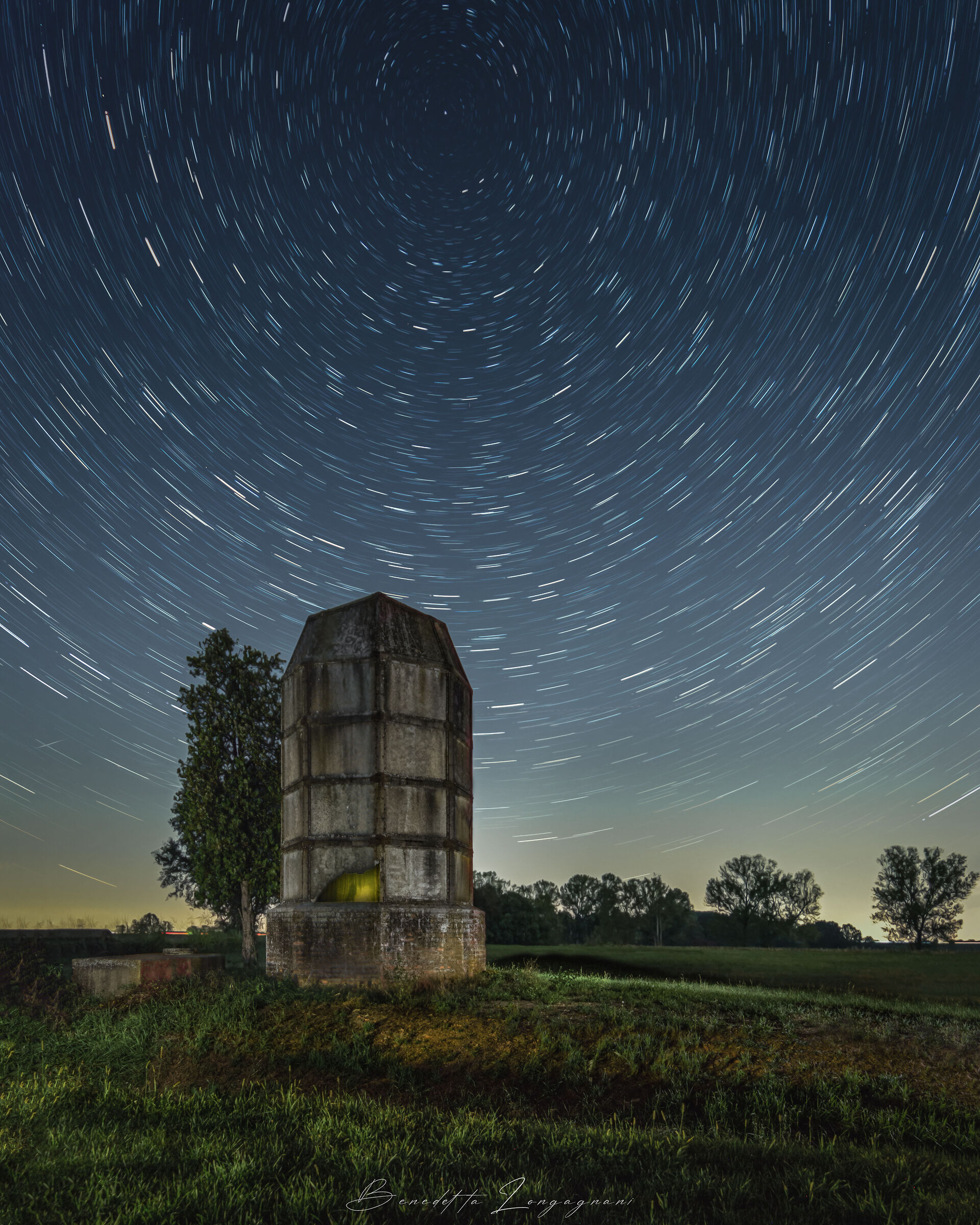 The night of the abandoned silos